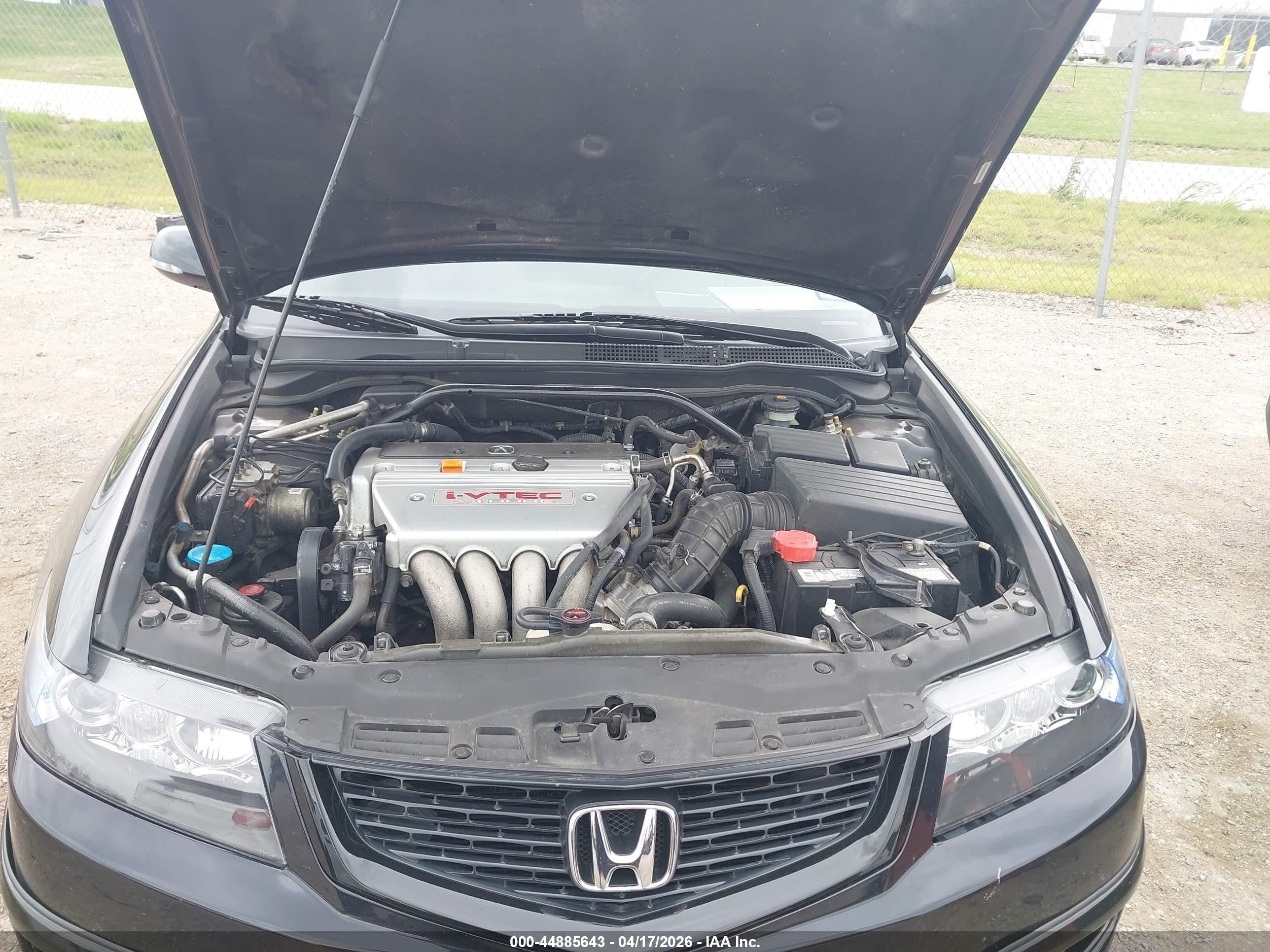 2007 Acura Tsx   Black vin: JH4CL96937C010883