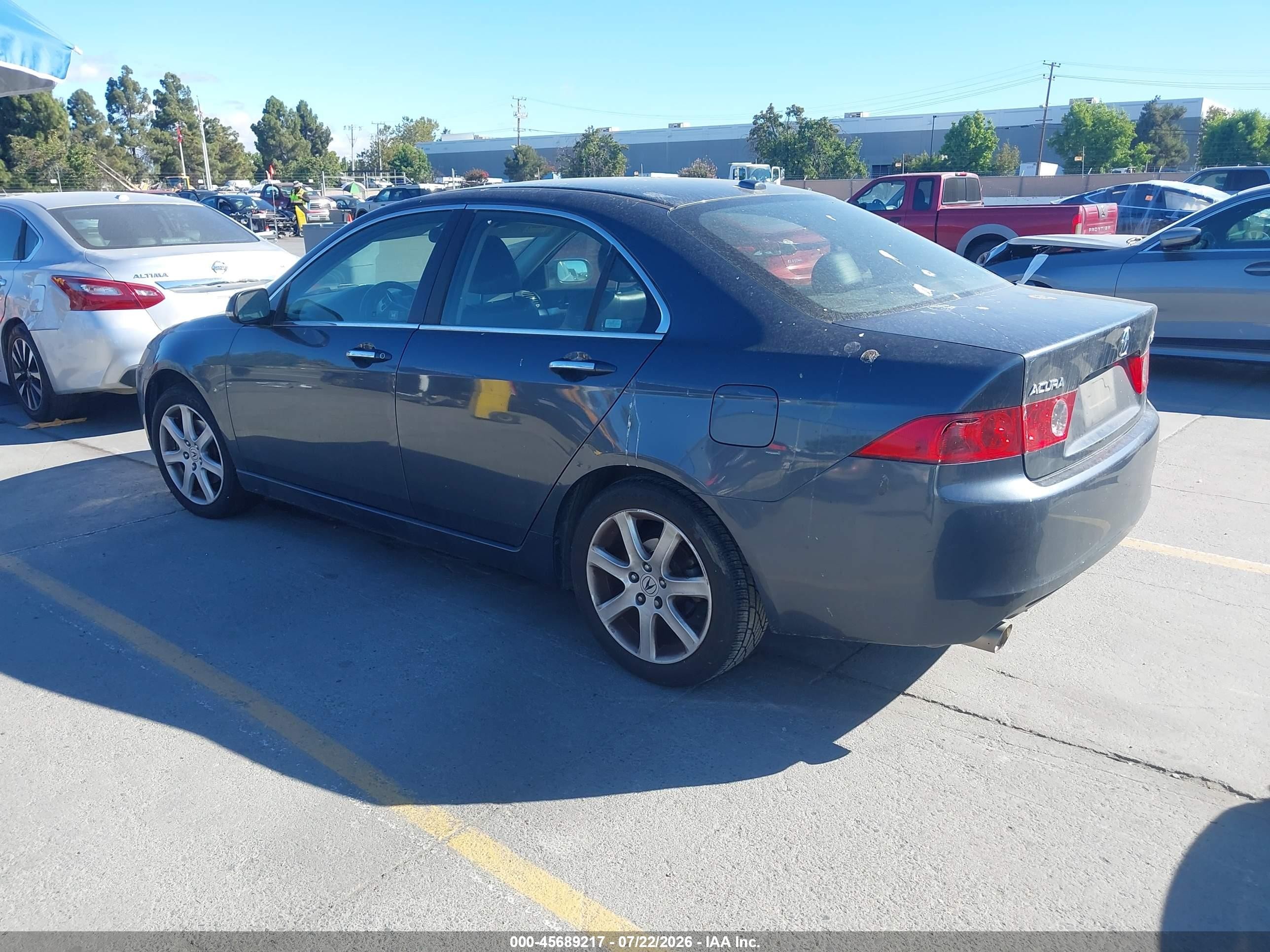2005 Acura Tsx   Gray vin: JH4CL96945C000585