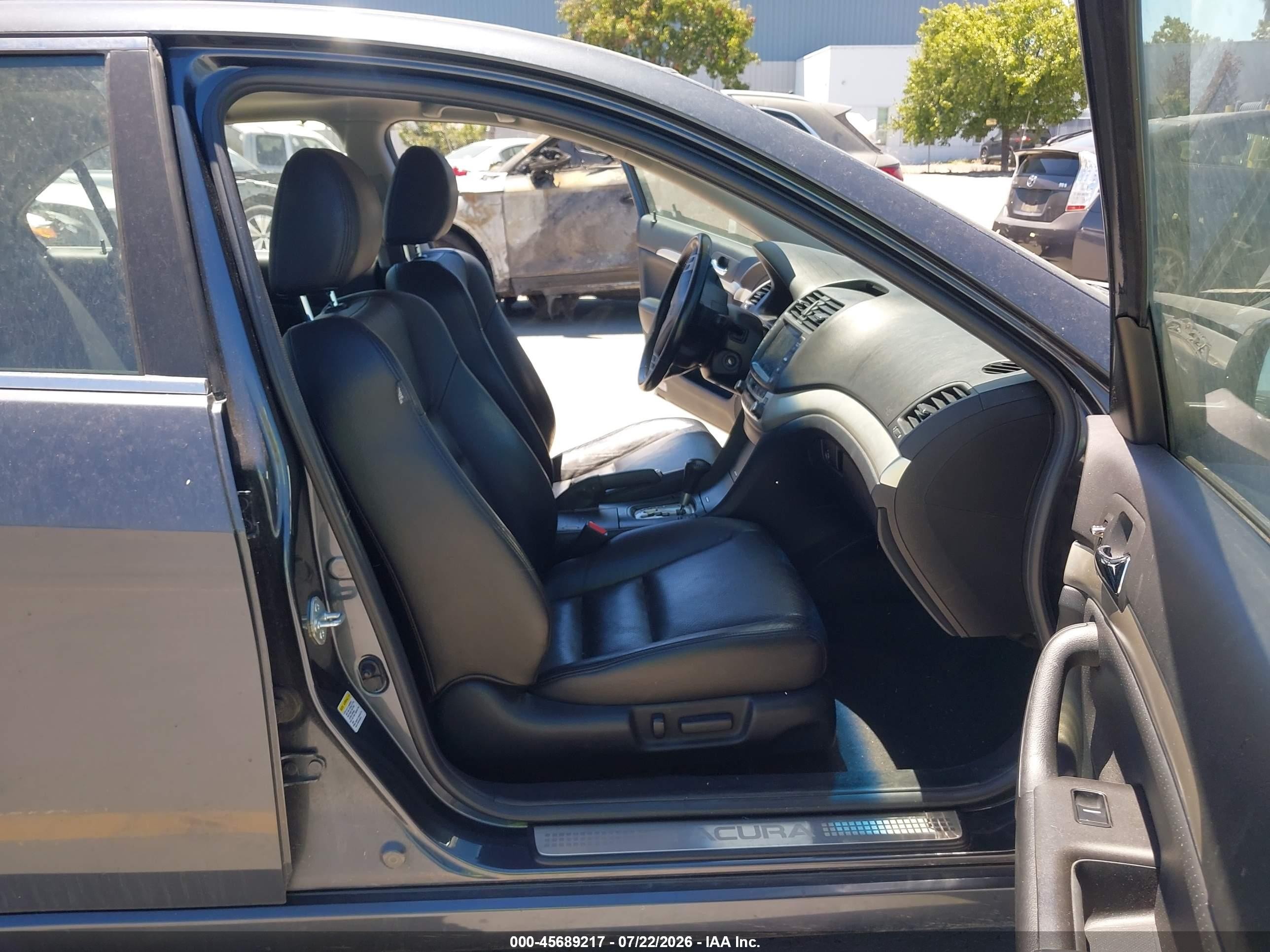 2005 Acura Tsx   Gray vin: JH4CL96945C000585