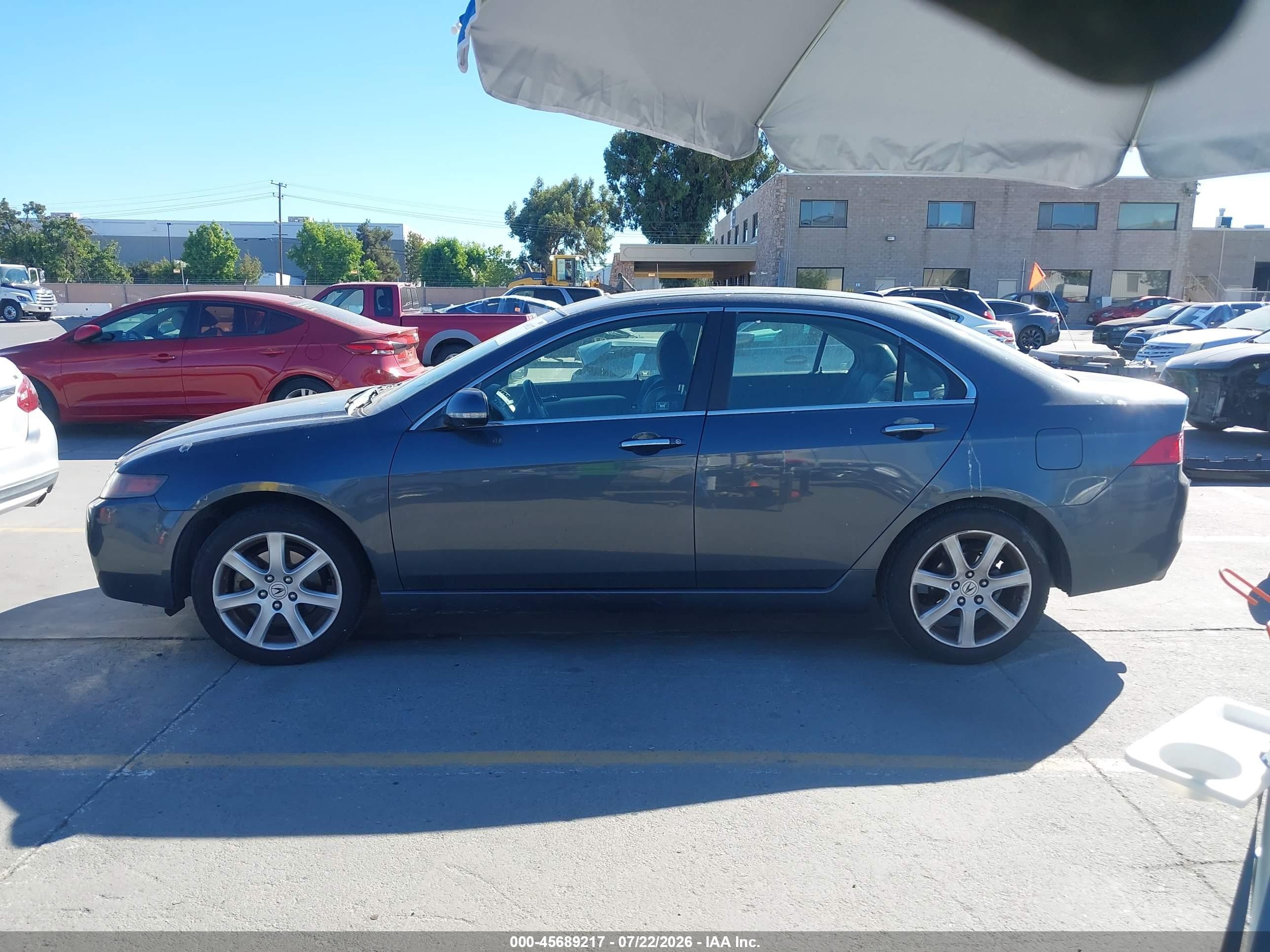 2005 Acura Tsx   Gray vin: JH4CL96945C000585