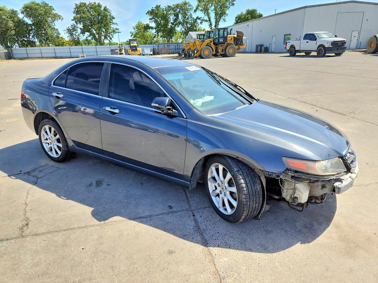 2005 Acura Tsx Charcoal vin: JH4CL96945C017984