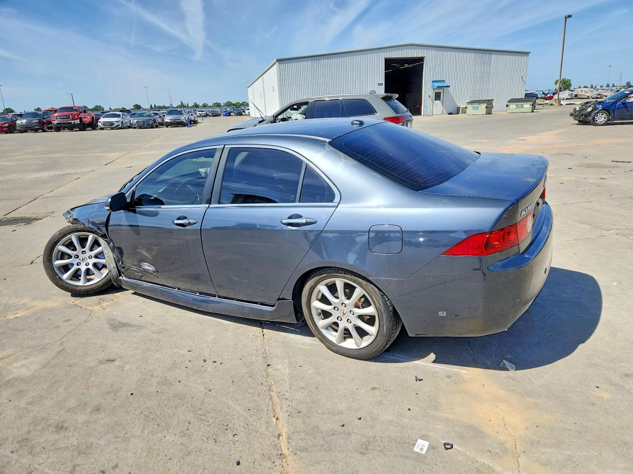 2005 Acura Tsx Charcoal vin: JH4CL96945C017984