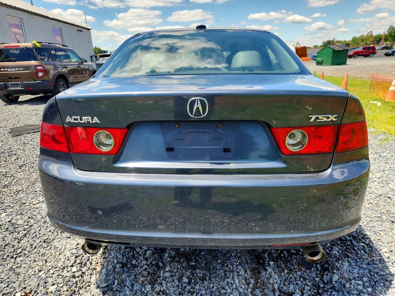 2006 Acura Tsx Gray vin: JH4CL96946C005464