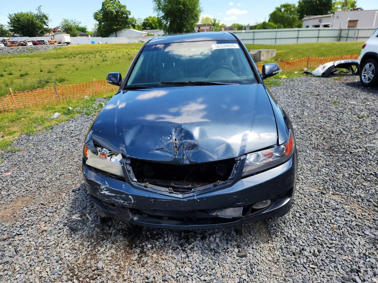 2006 Acura Tsx Gray vin: JH4CL96946C005464