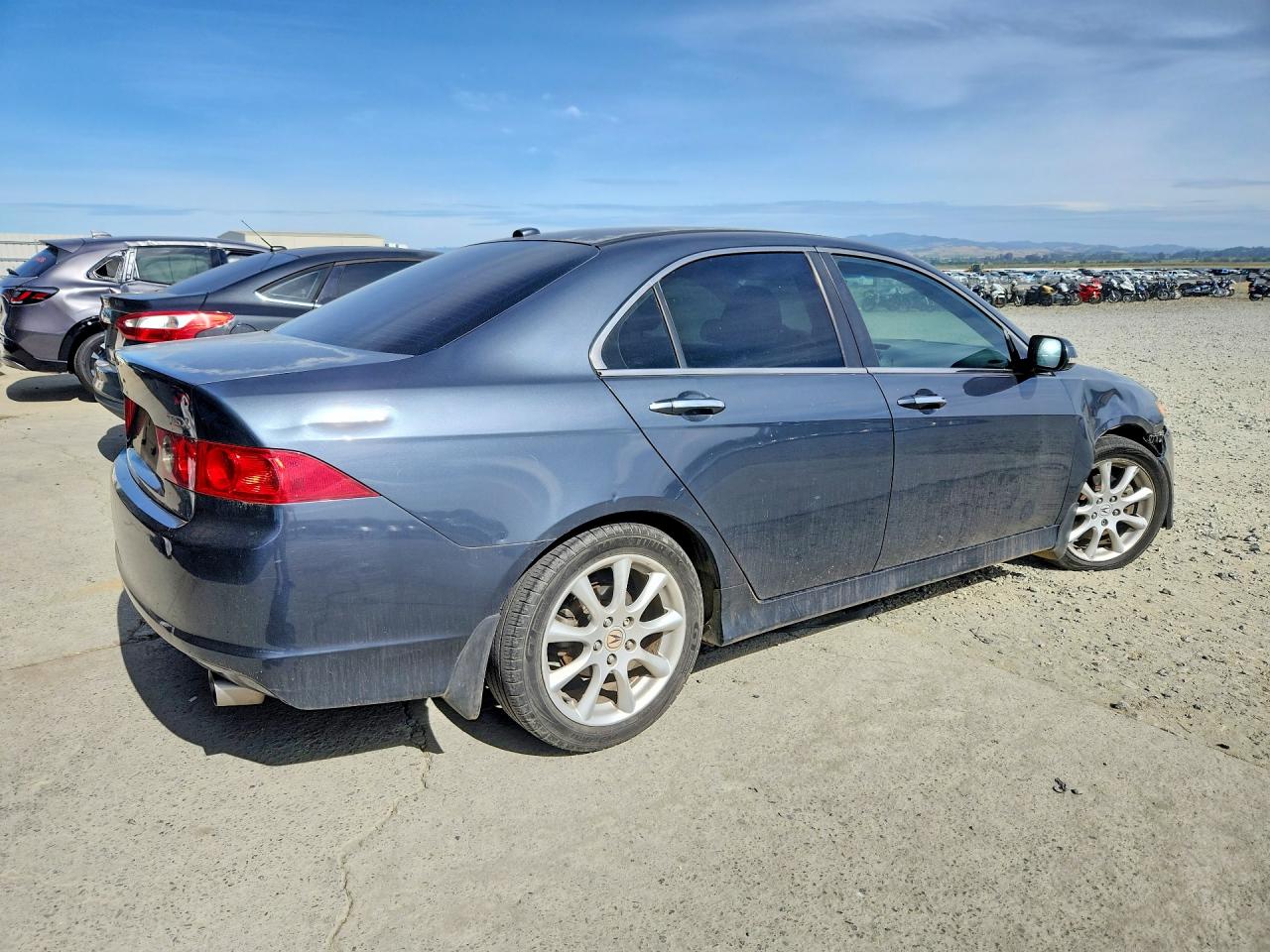 2006 Acura Tsx Gray vin: JH4CL96946C008400