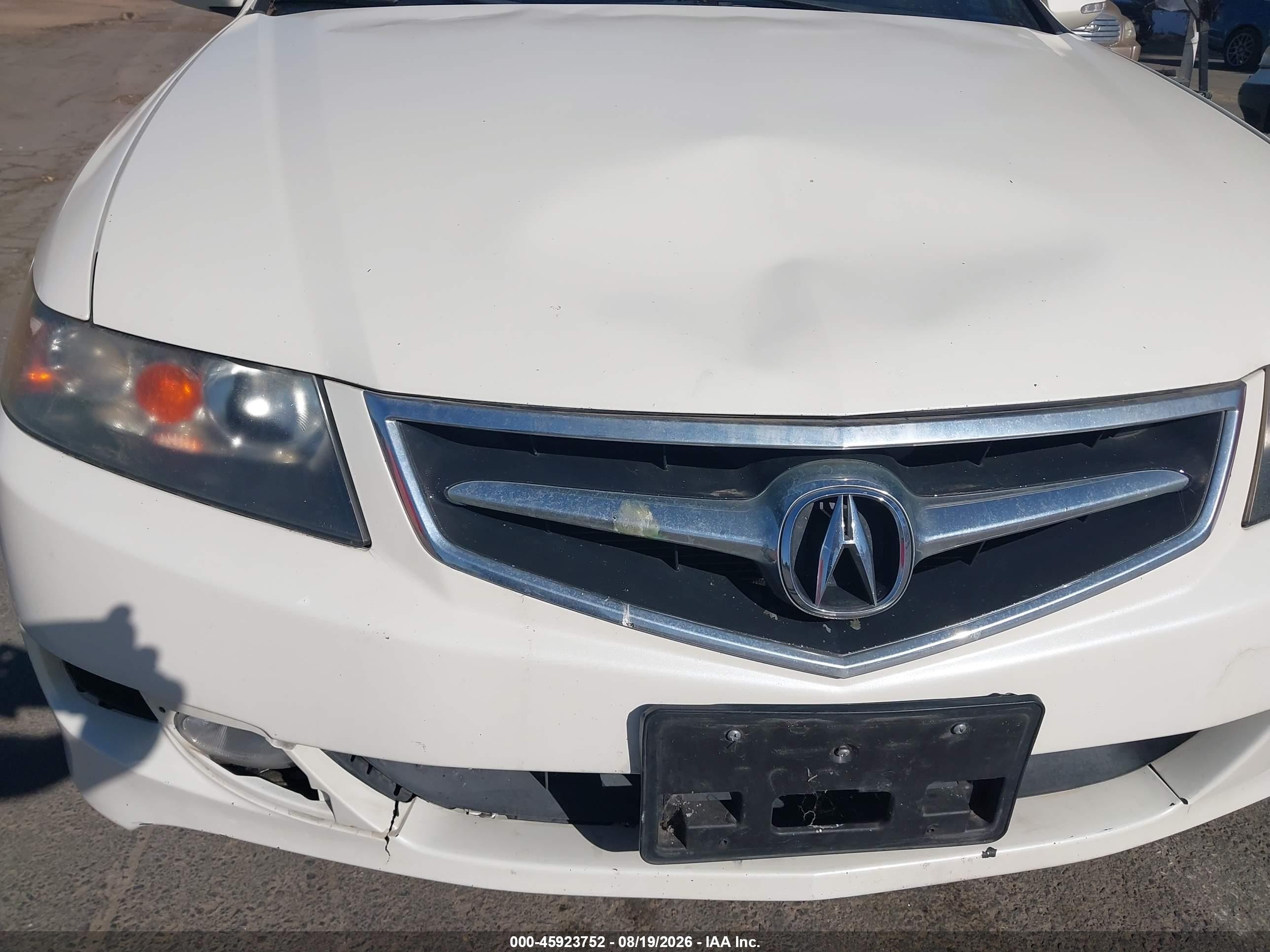 2008 Acura Tsx   Белый vin: JH4CL96948C005211