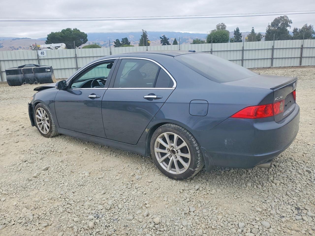 2008 Acura Tsx Gray vin: JH4CL96948C019075