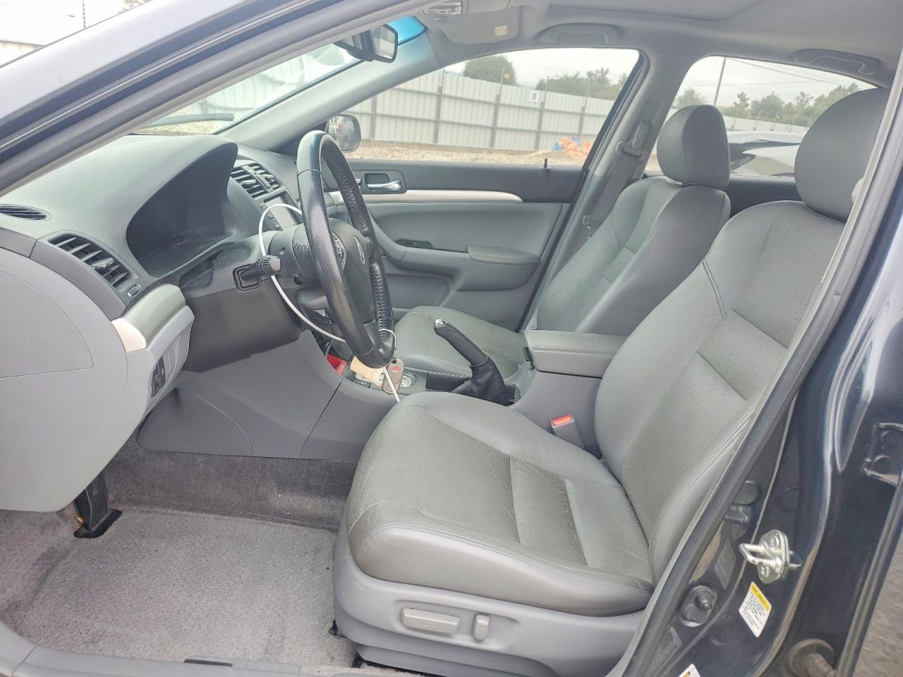 2008 Acura Tsx Gray vin: JH4CL96948C019075