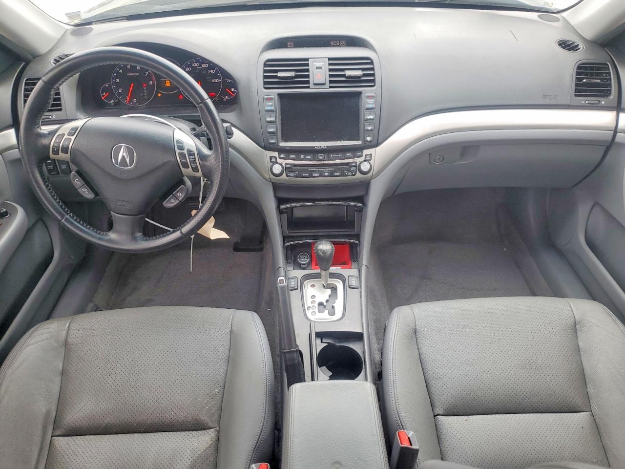 2008 Acura Tsx Gray vin: JH4CL96948C019075