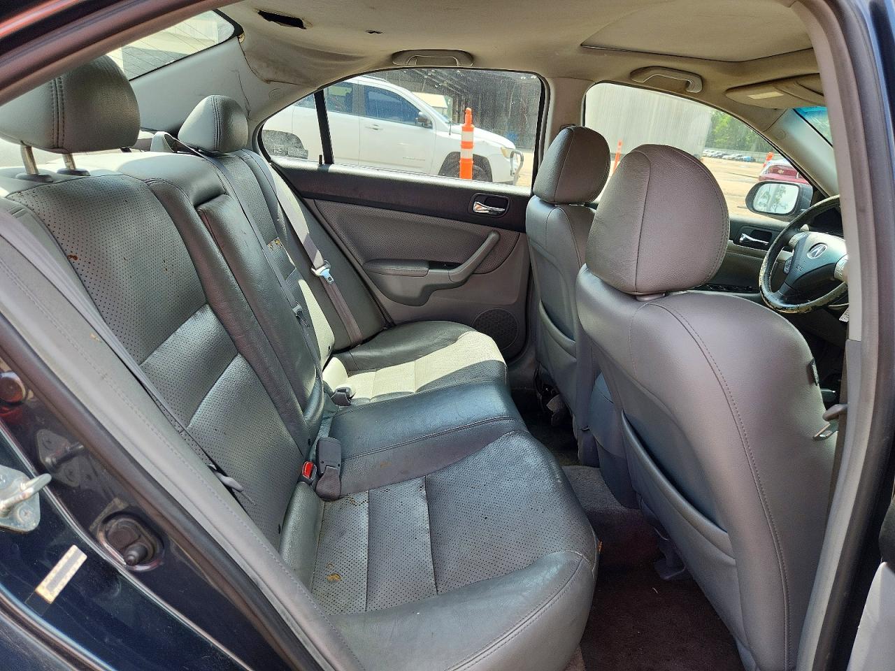 2004 Acura Tsx Gray vin: JH4CL96954C007107