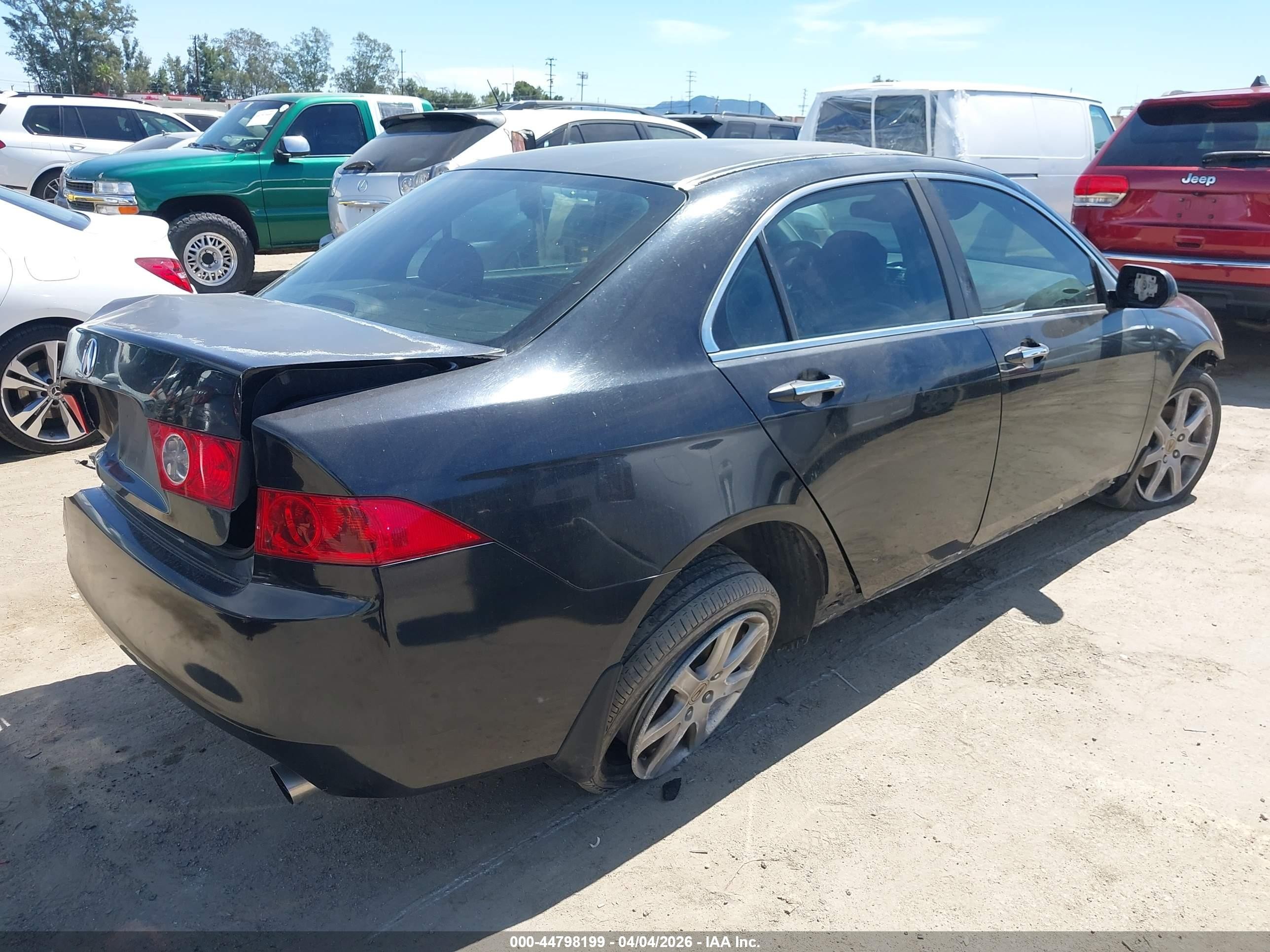 2004 Acura Tsx   Gray vin: JH4CL96954C016499