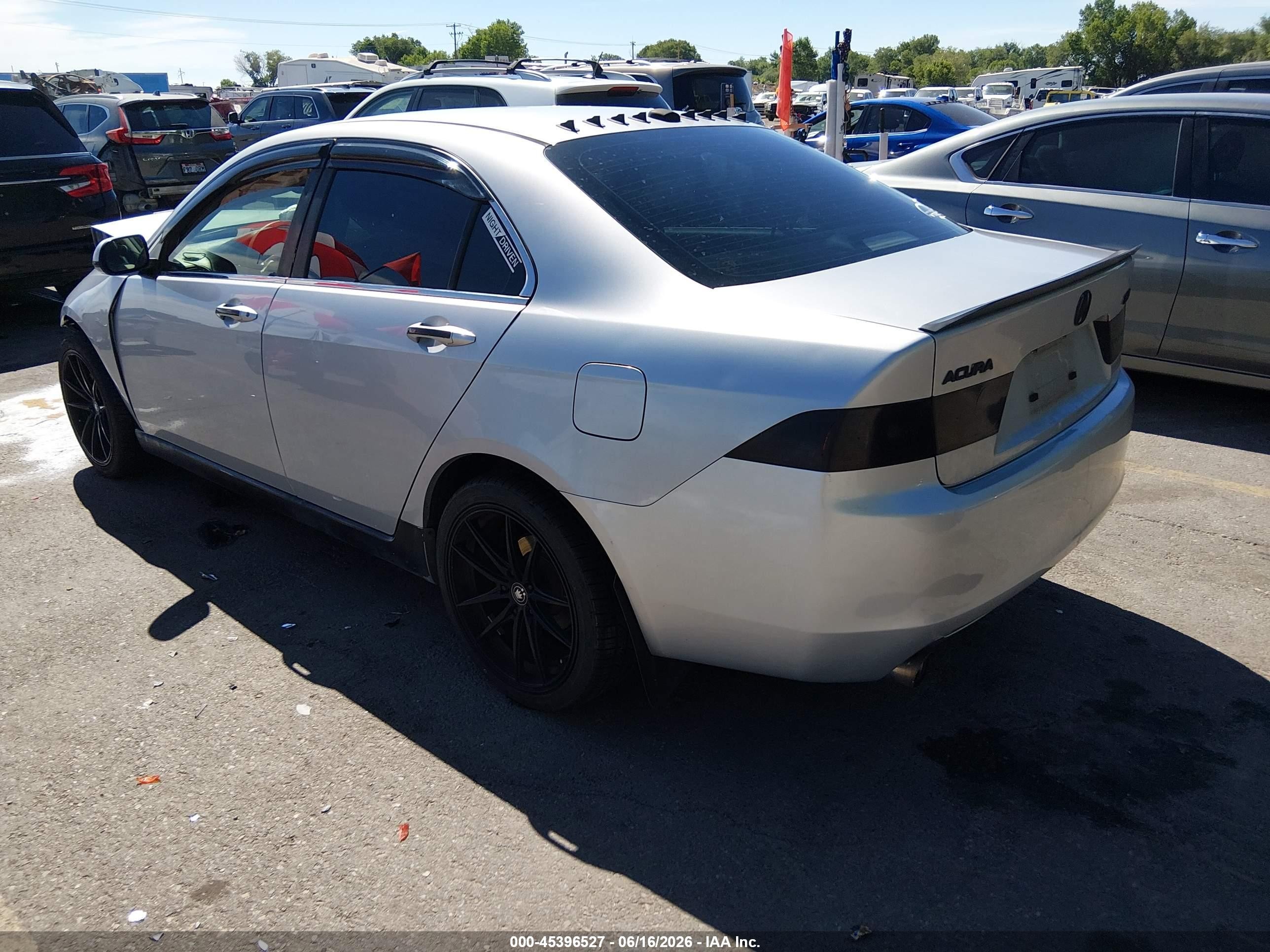 2005 Acura Tsx Base W/navigation (a5) Silver vin: JH4CL96955C018352