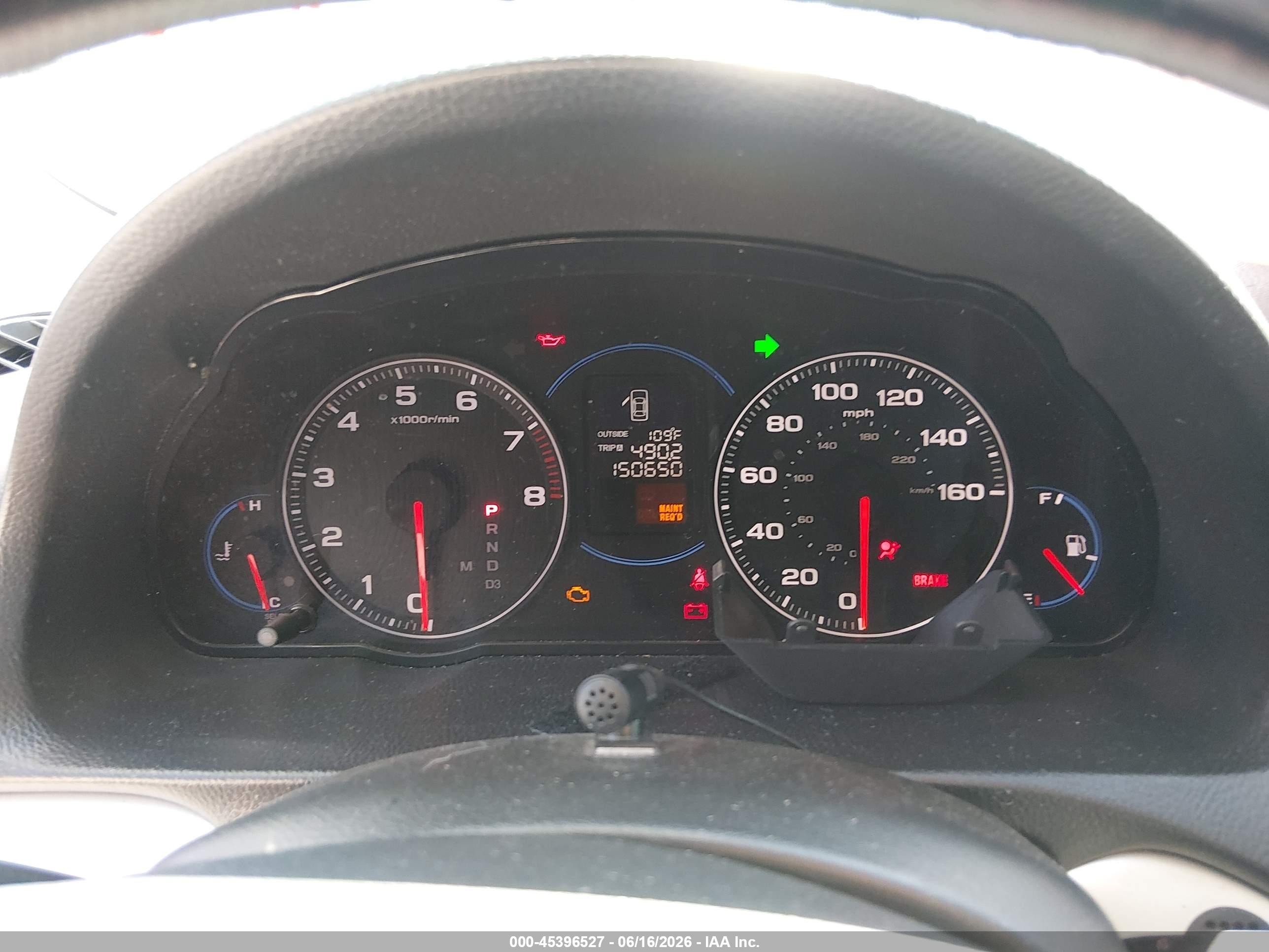 2005 Acura Tsx Base W/navigation (a5) Silver vin: JH4CL96955C018352