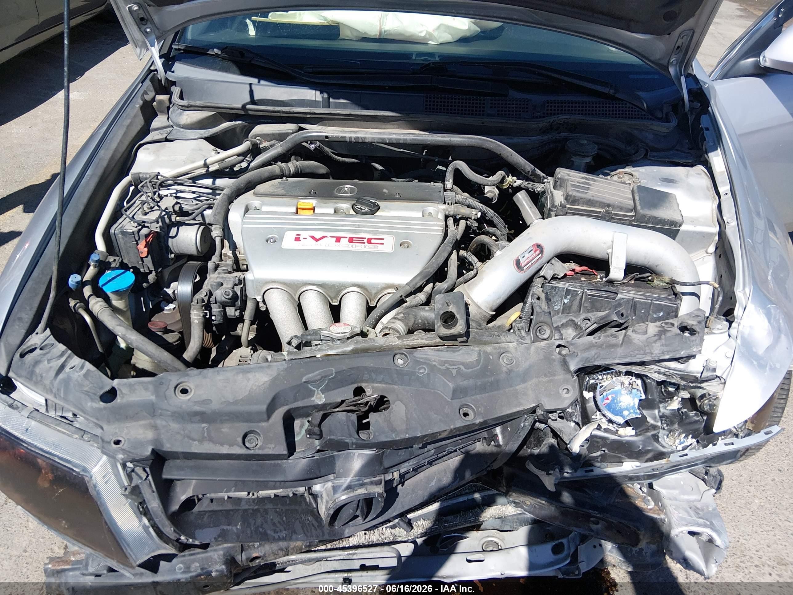 2005 Acura Tsx Base W/navigation (a5) Silver vin: JH4CL96955C018352