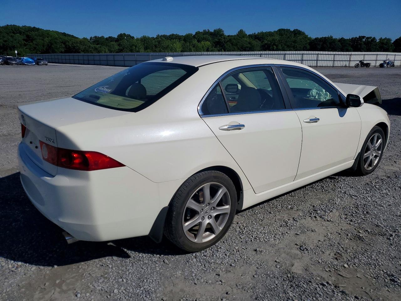 2005 Acura Tsx Белый vin: JH4CL96955C020814