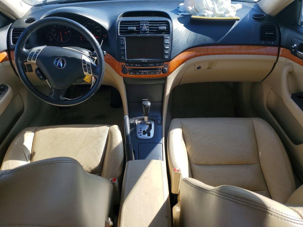 2005 Acura Tsx Белый vin: JH4CL96955C020814