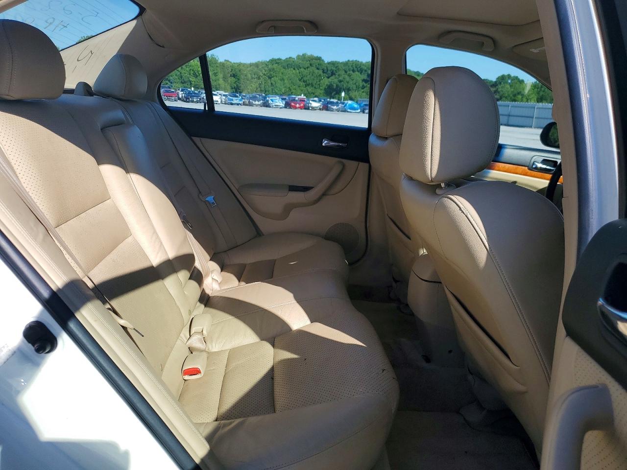 2005 Acura Tsx Белый vin: JH4CL96955C020814