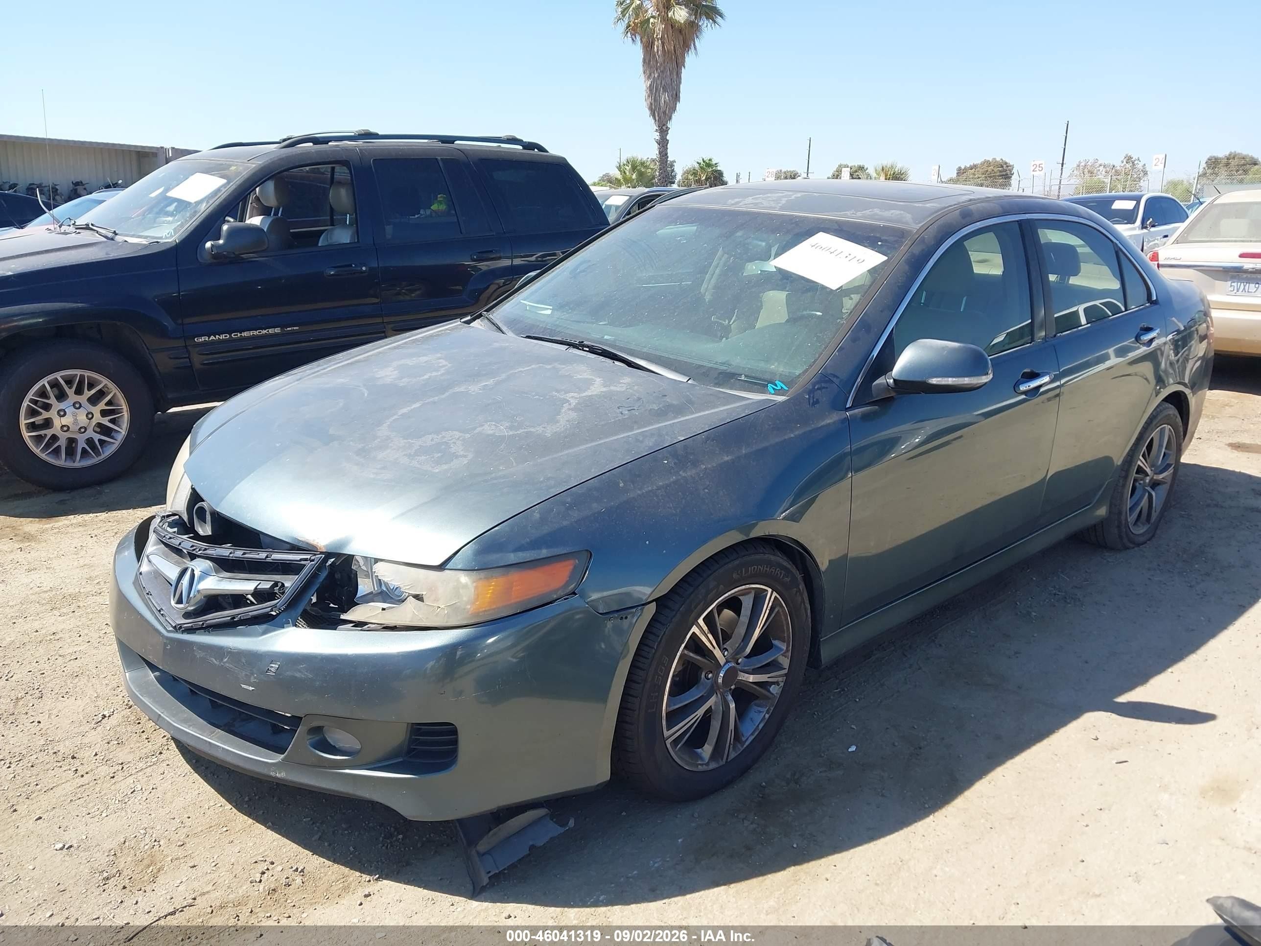 2006 Acura Tsx   Green vin: JH4CL96956C033709