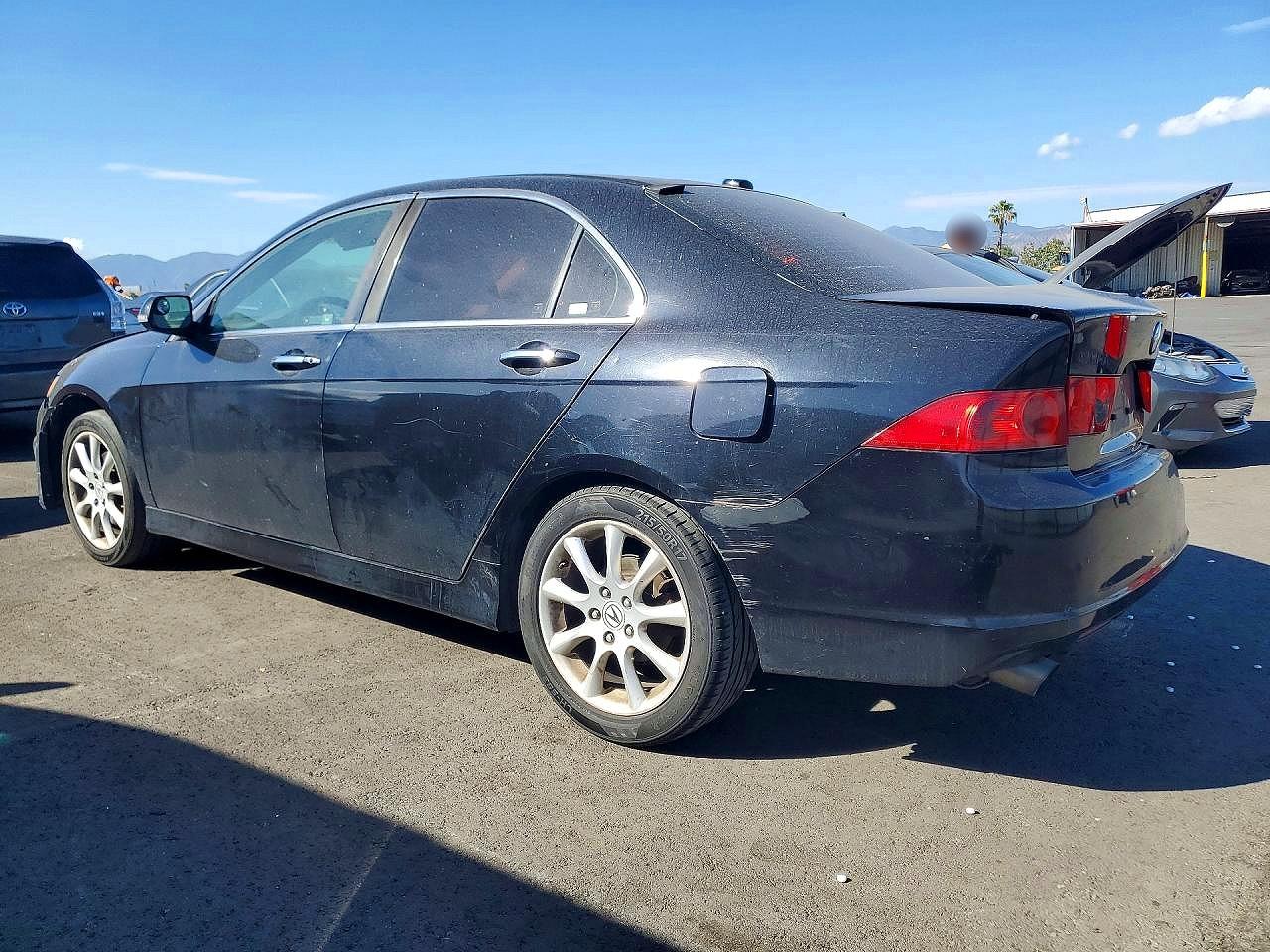 2008 Acura Tsx Black vin: JH4CL96958C014709
