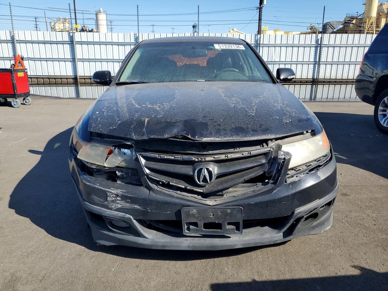2008 Acura Tsx Black vin: JH4CL96958C014709