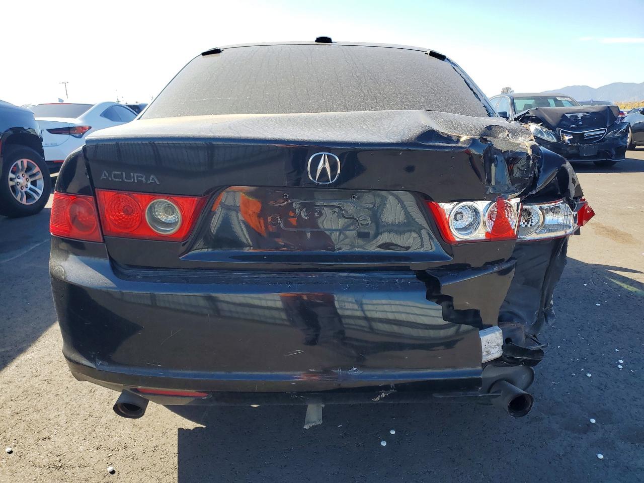 2008 Acura Tsx Black vin: JH4CL96958C014709