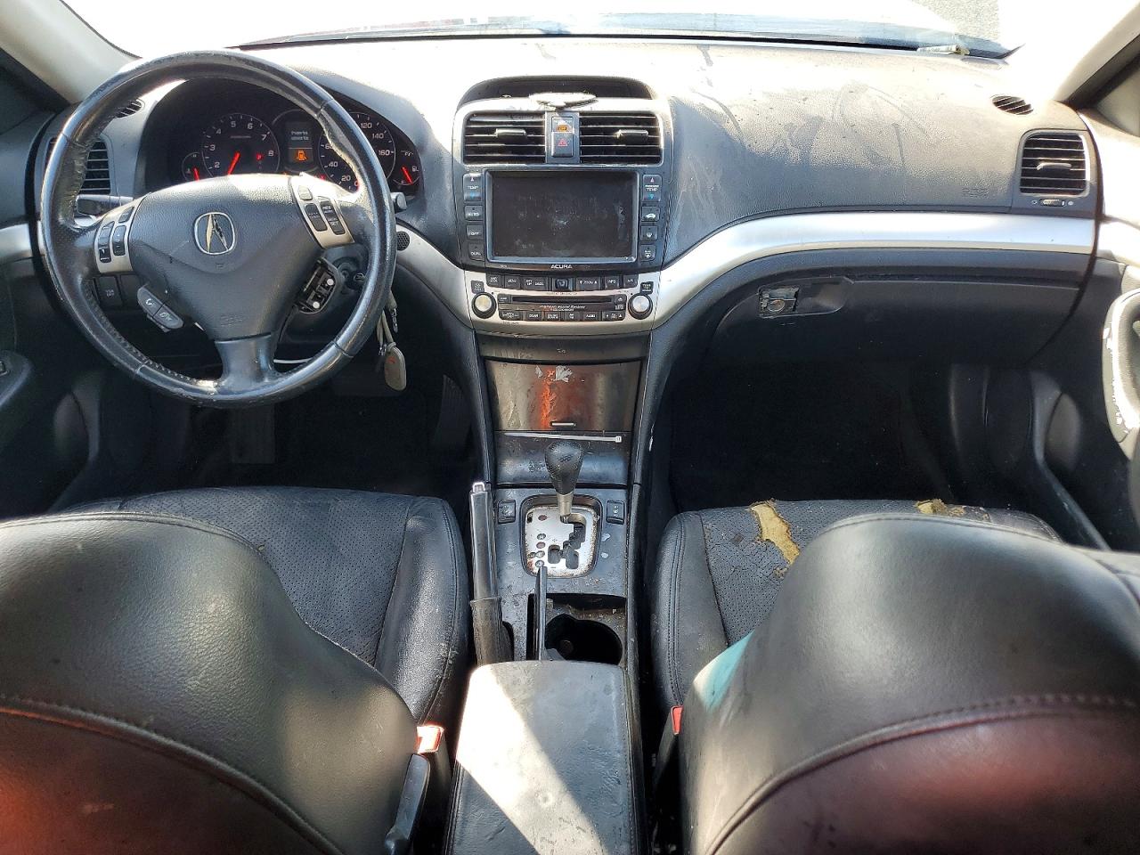 2008 Acura Tsx Black vin: JH4CL96958C014709