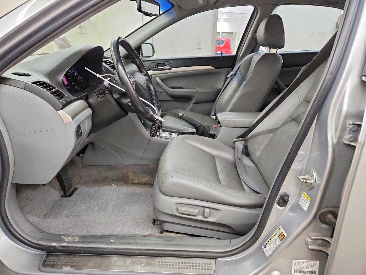 2008 Acura Tsx Silver vin: JH4CL96958C019134