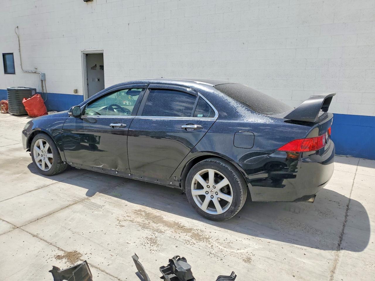 2004 Acura Tsx Black vin: JH4CL96964C001929