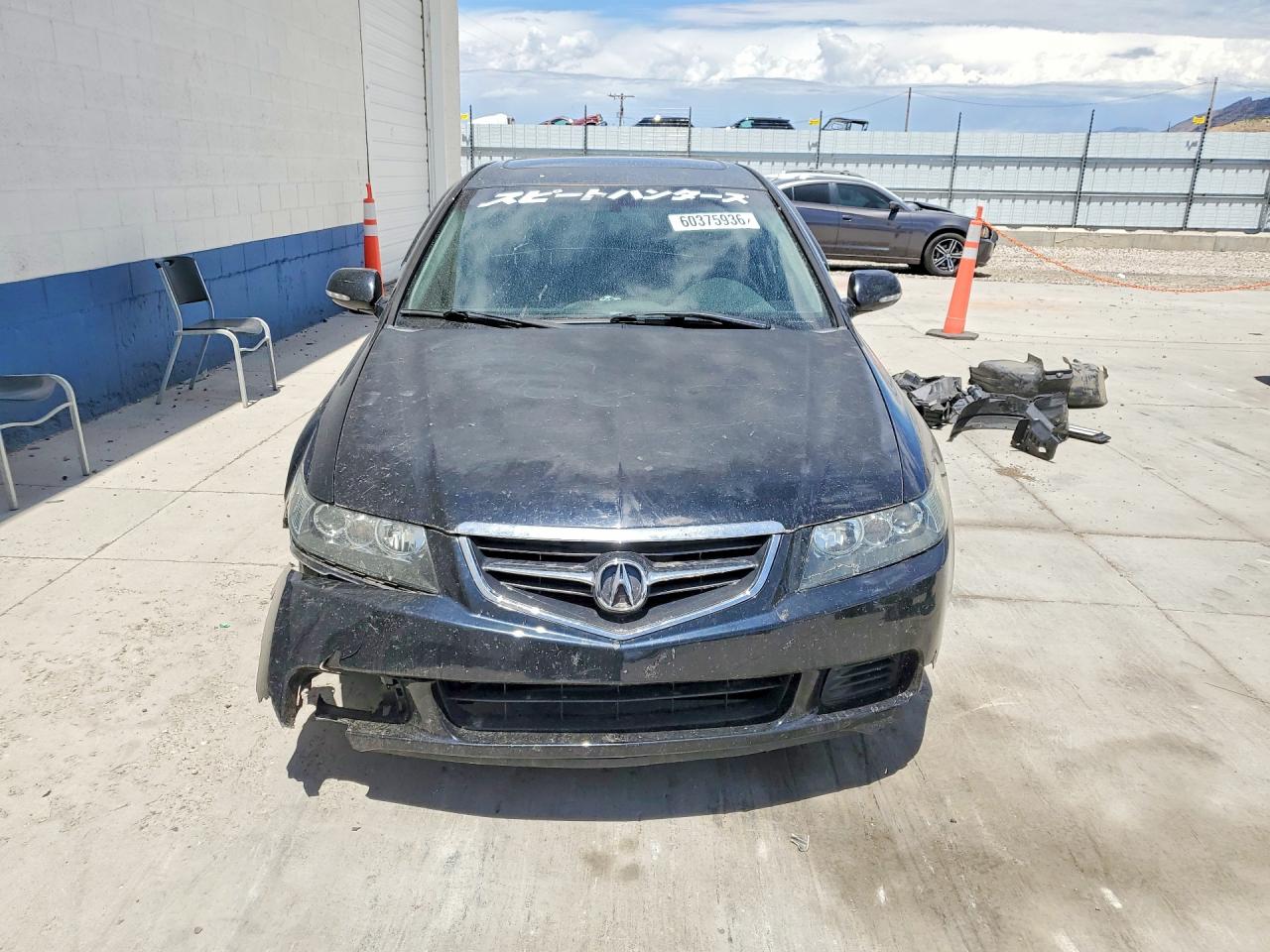2004 Acura Tsx Black vin: JH4CL96964C001929