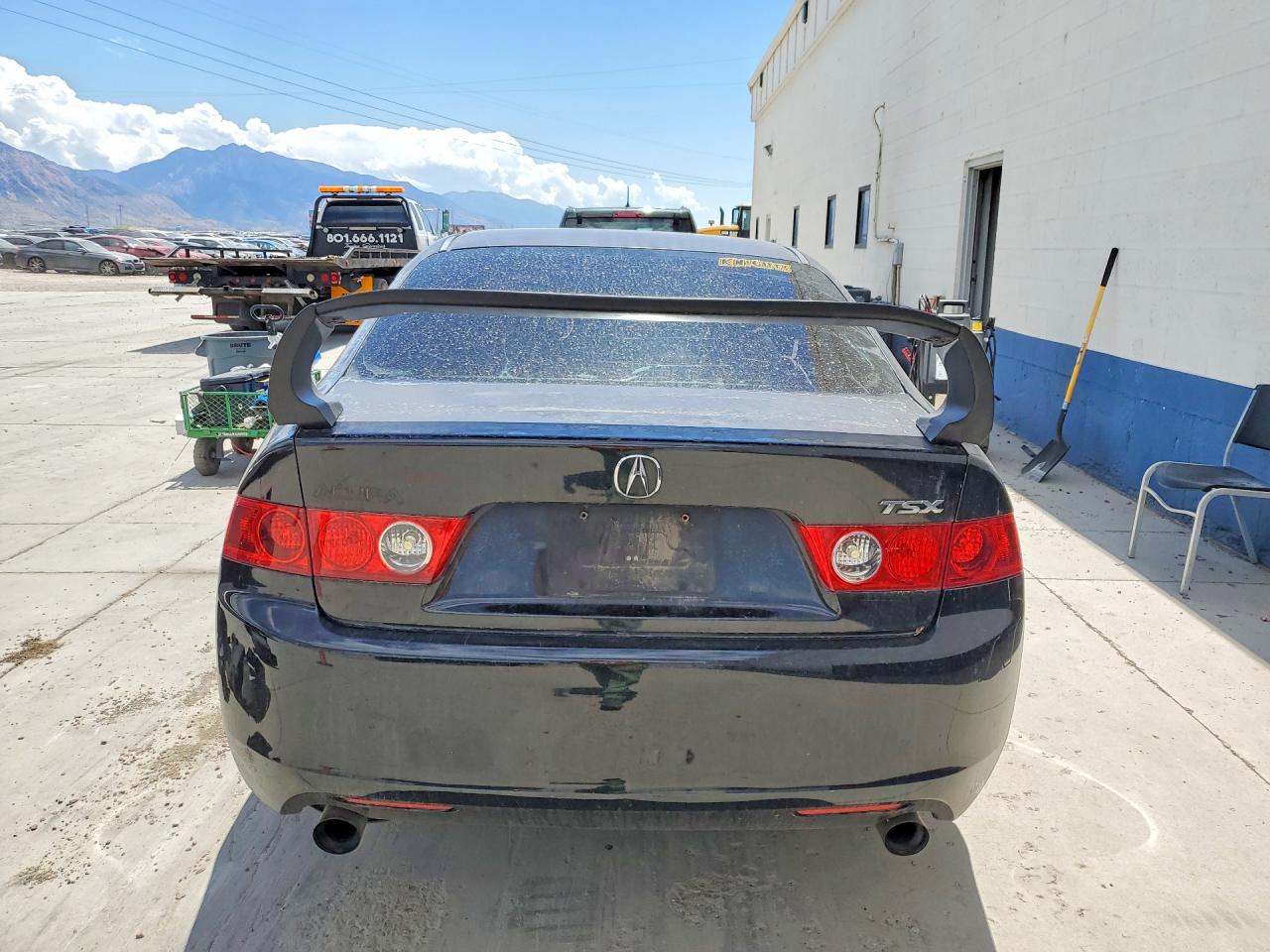 2004 Acura Tsx Black vin: JH4CL96964C001929