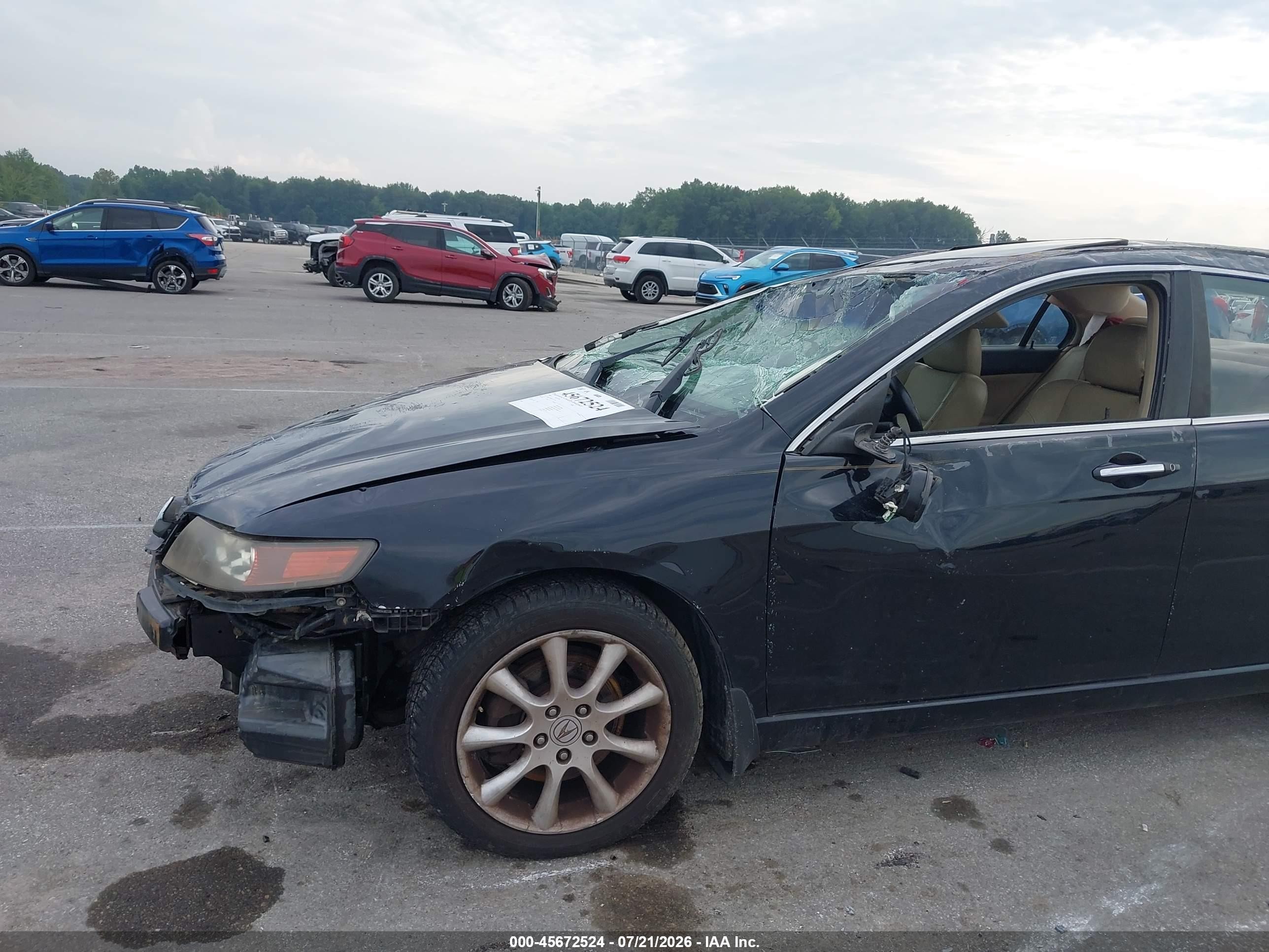 2004 Acura Tsx   Black vin: JH4CL96964C017306