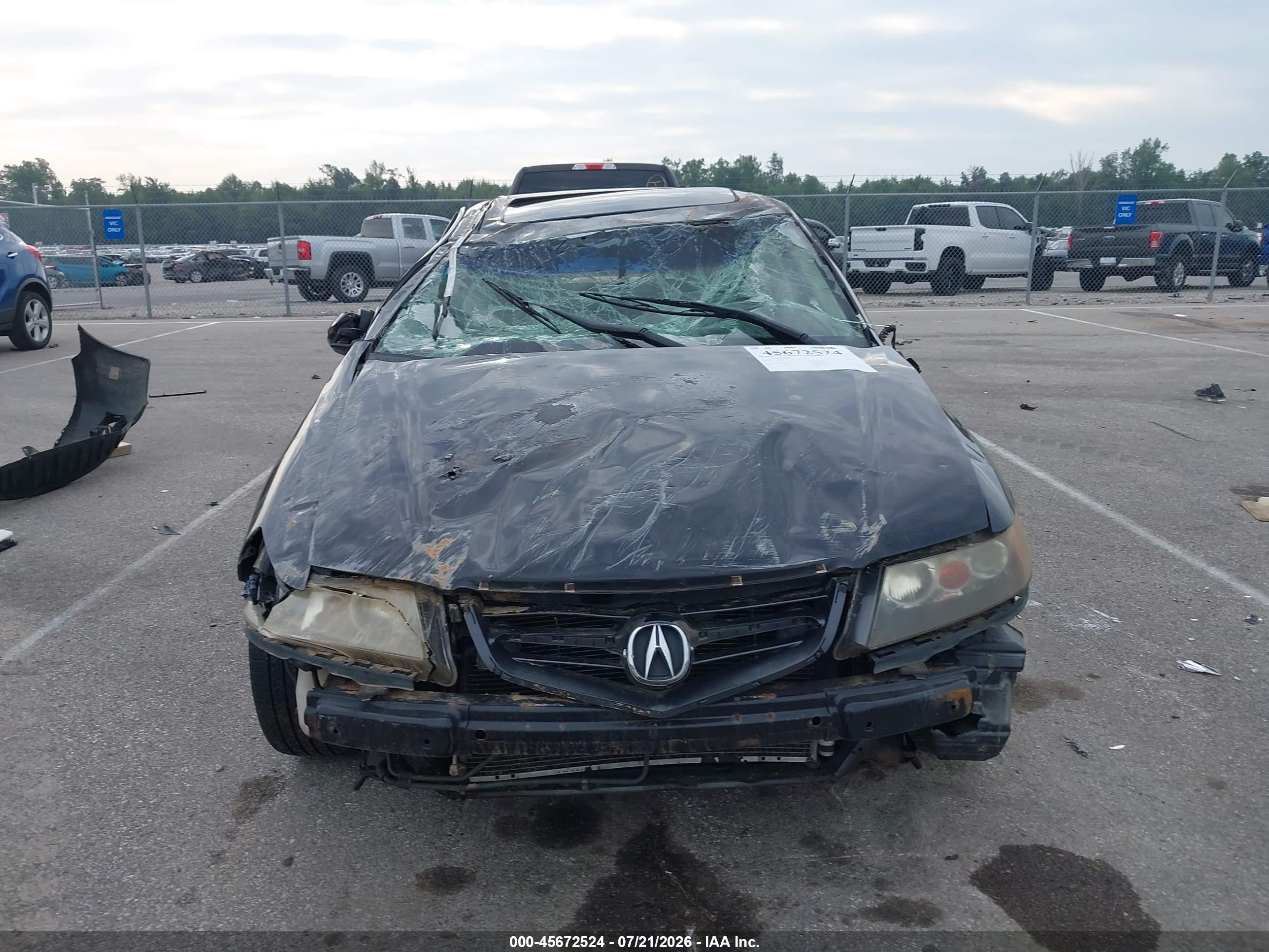 2004 Acura Tsx   Black vin: JH4CL96964C017306