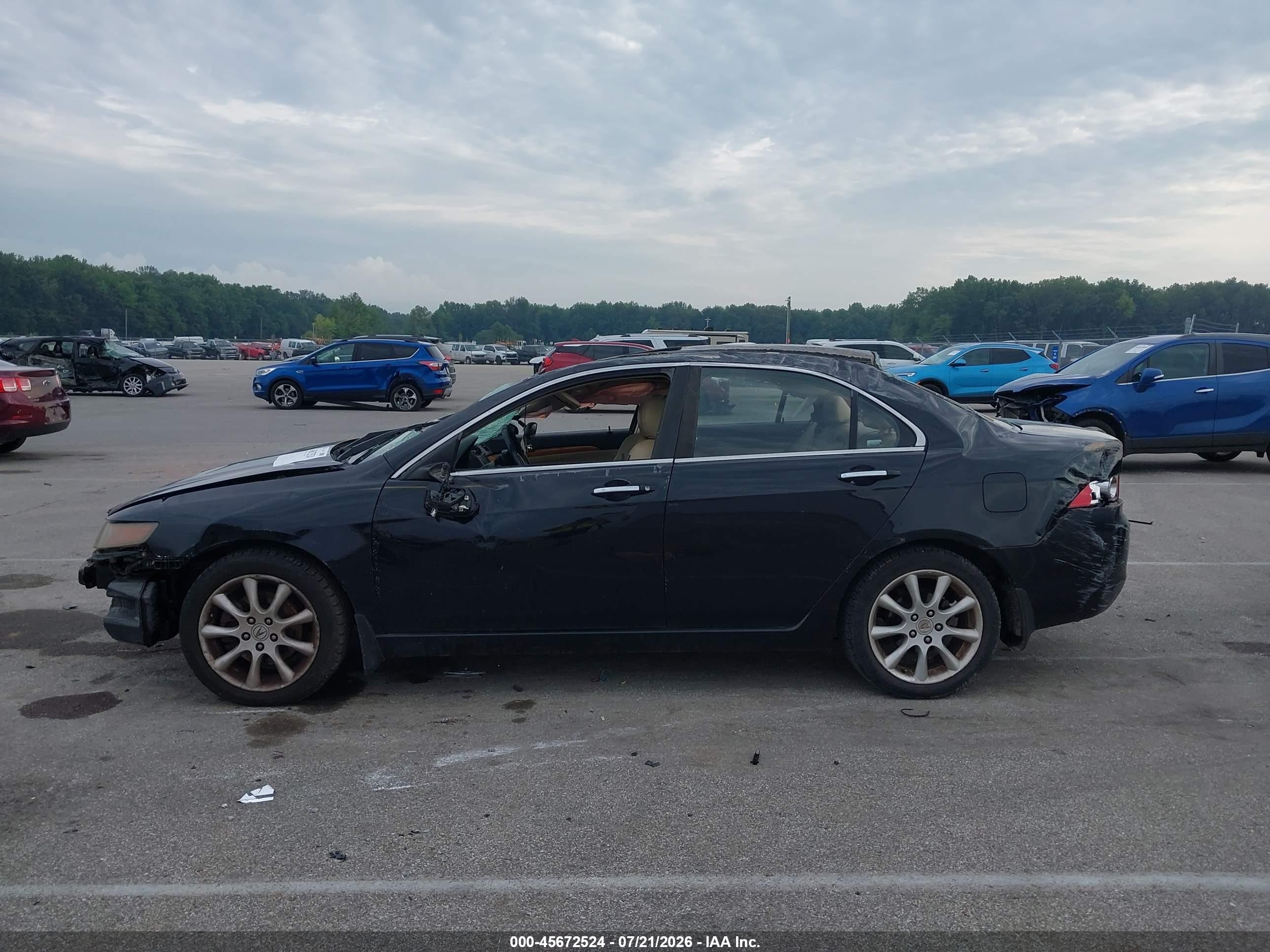 2004 Acura Tsx   Black vin: JH4CL96964C017306