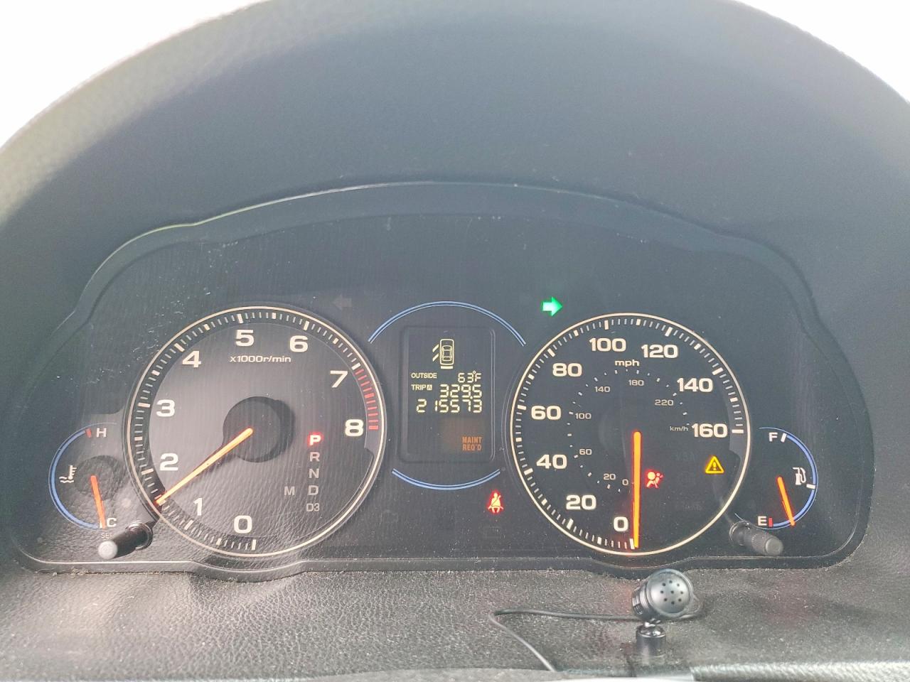2005 Acura Tsx Black vin: JH4CL96965C023933