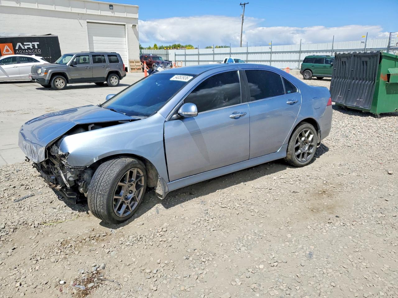 2006 Acura Tsx Gray vin: JH4CL96966C001836