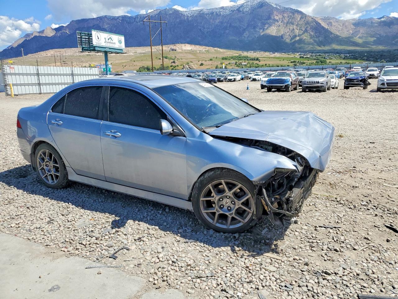 2006 Acura Tsx Gray vin: JH4CL96966C001836