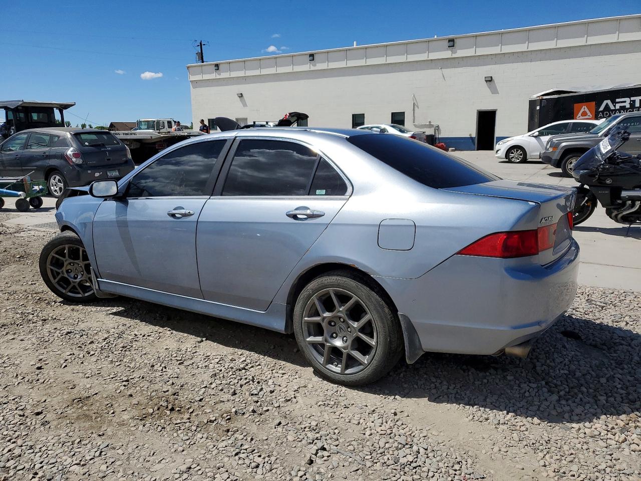 2006 Acura Tsx Gray vin: JH4CL96966C001836