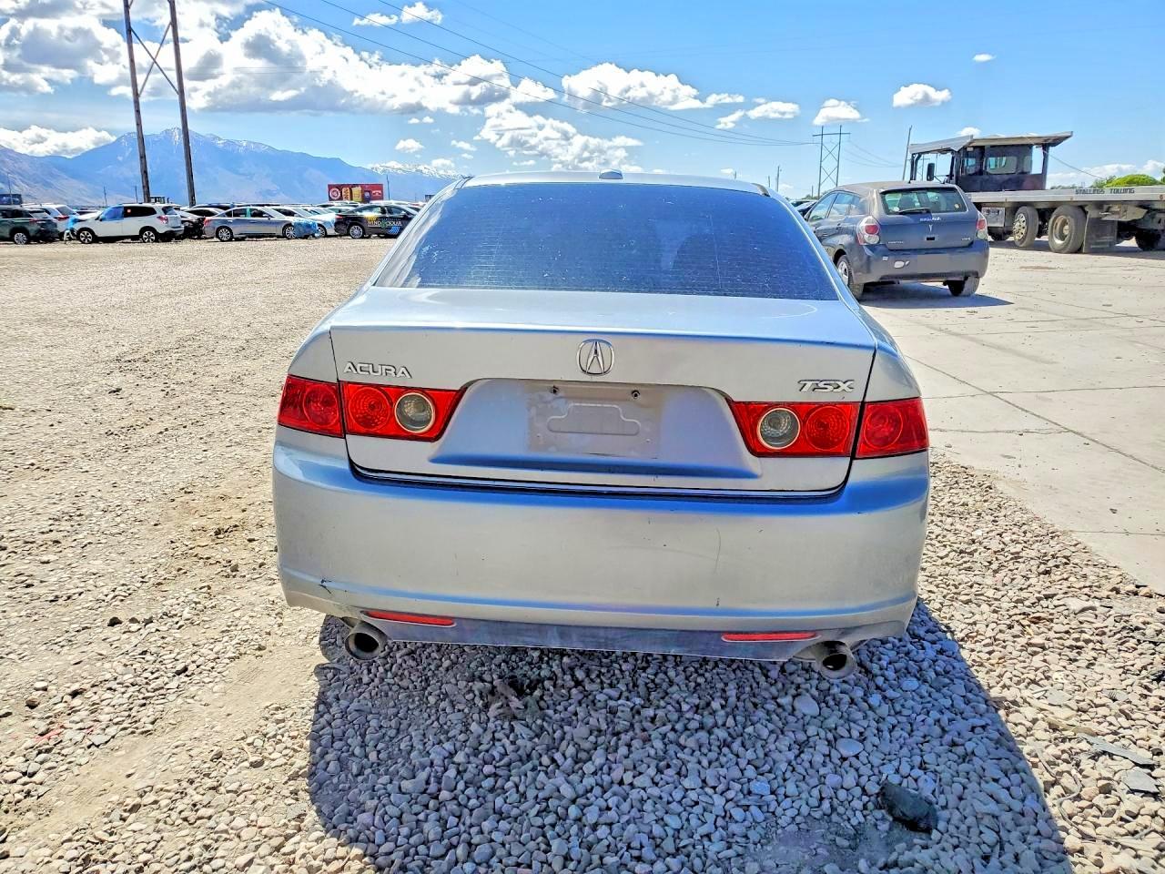 2006 Acura Tsx Gray vin: JH4CL96966C001836