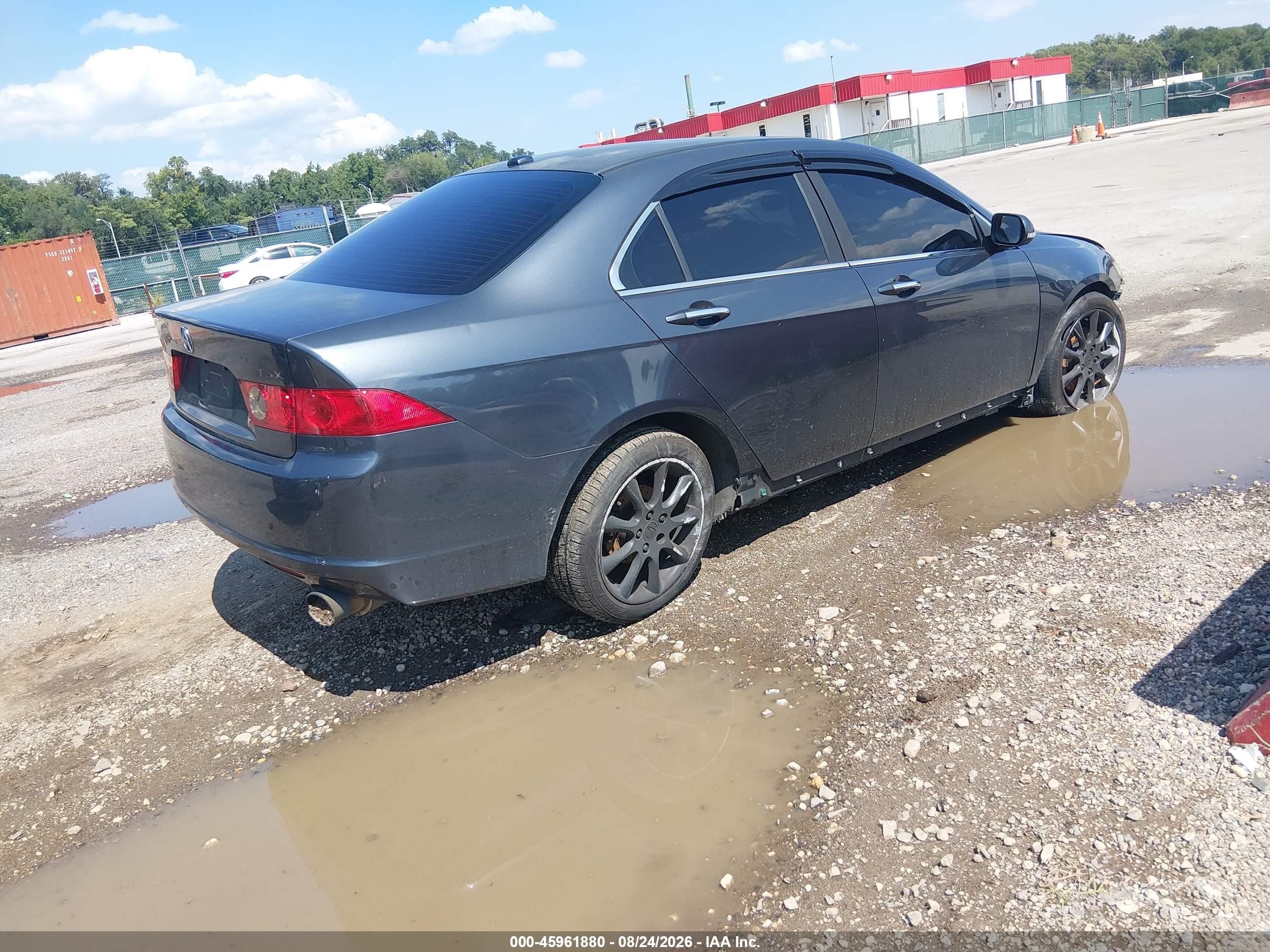 2006 Acura Tsx   Gray vin: JH4CL96966C012089