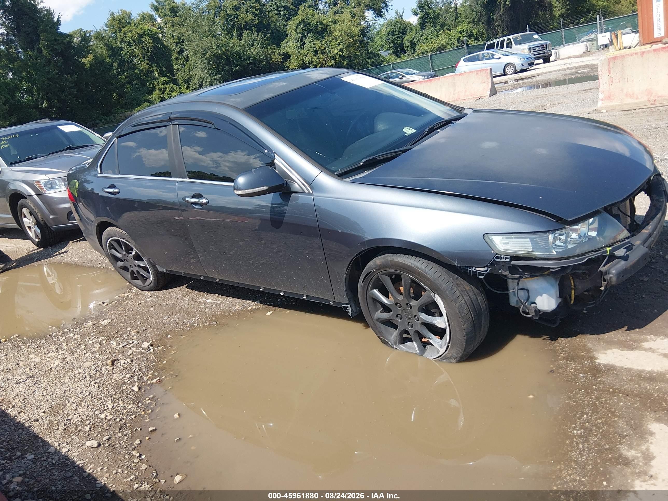 2006 Acura Tsx   Gray vin: JH4CL96966C012089
