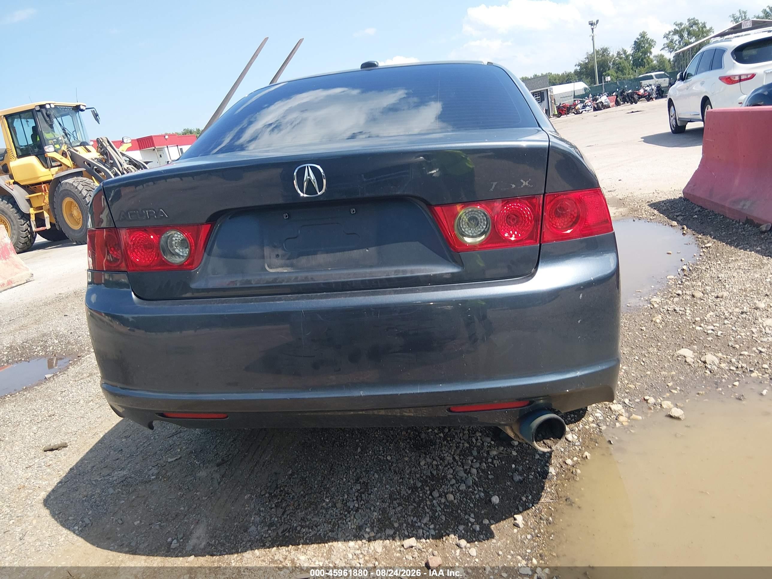 2006 Acura Tsx   Gray vin: JH4CL96966C012089