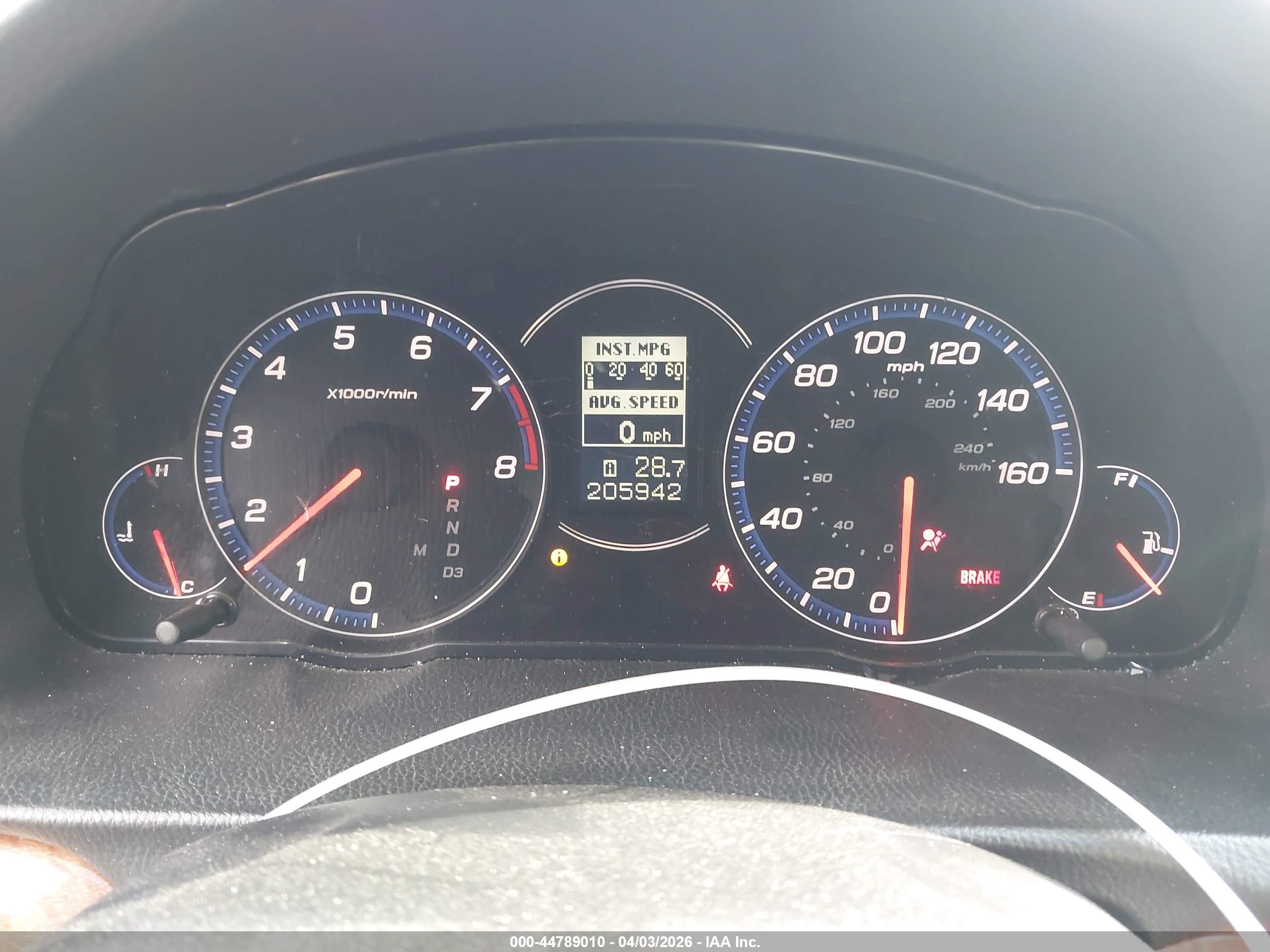 2006 Acura Tsx White vin: JH4CL96966C025568