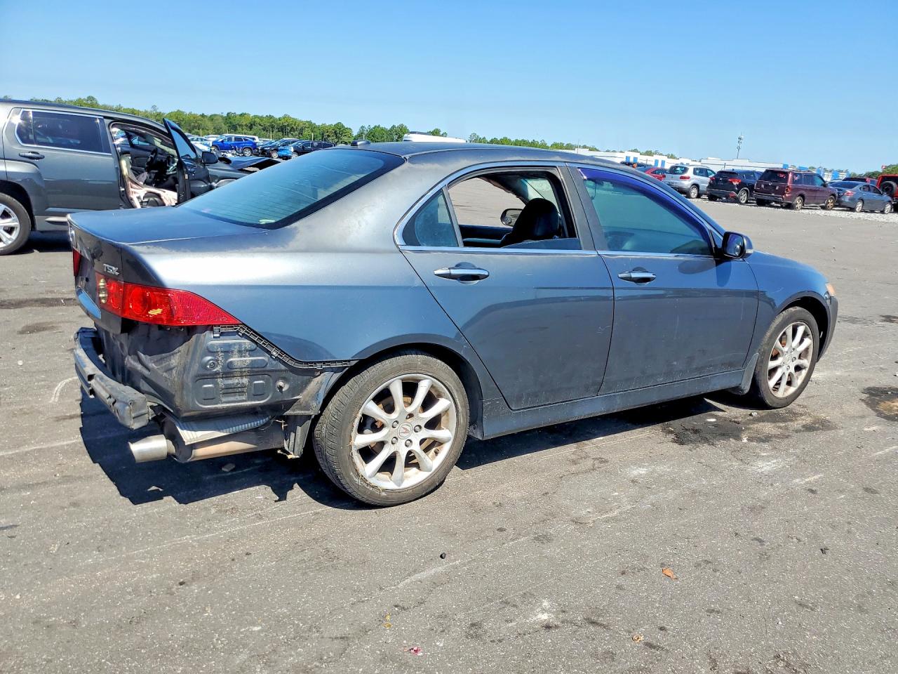 2006 Acura Tsx Gray vin: JH4CL96966C032990