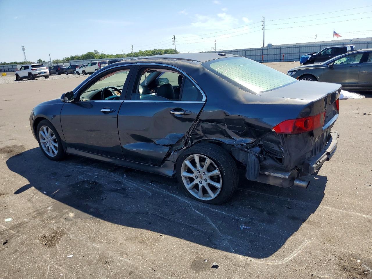 2006 Acura Tsx Gray vin: JH4CL96966C032990