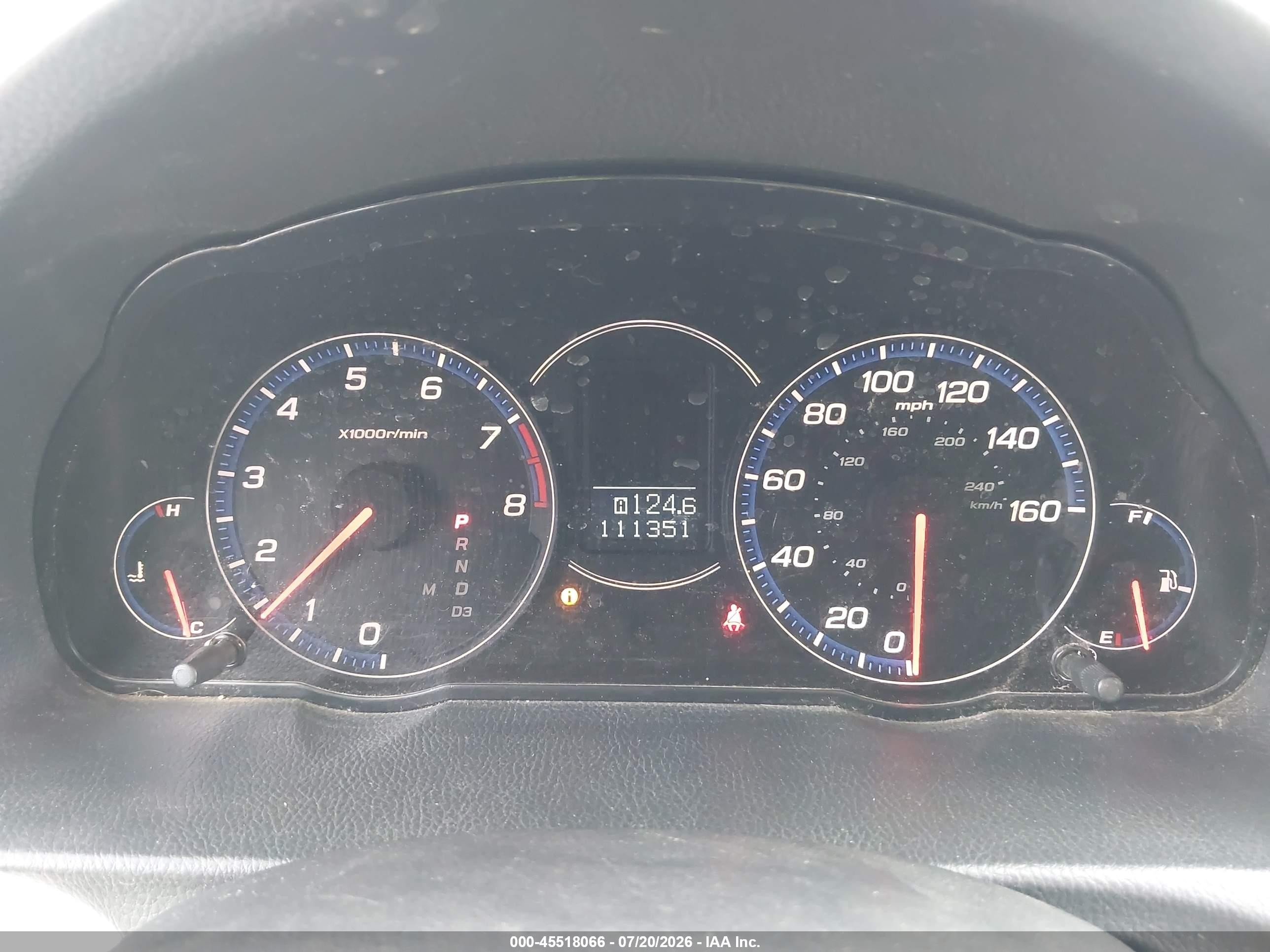 2006 Acura Tsx   Gray vin: JH4CL96966C038675