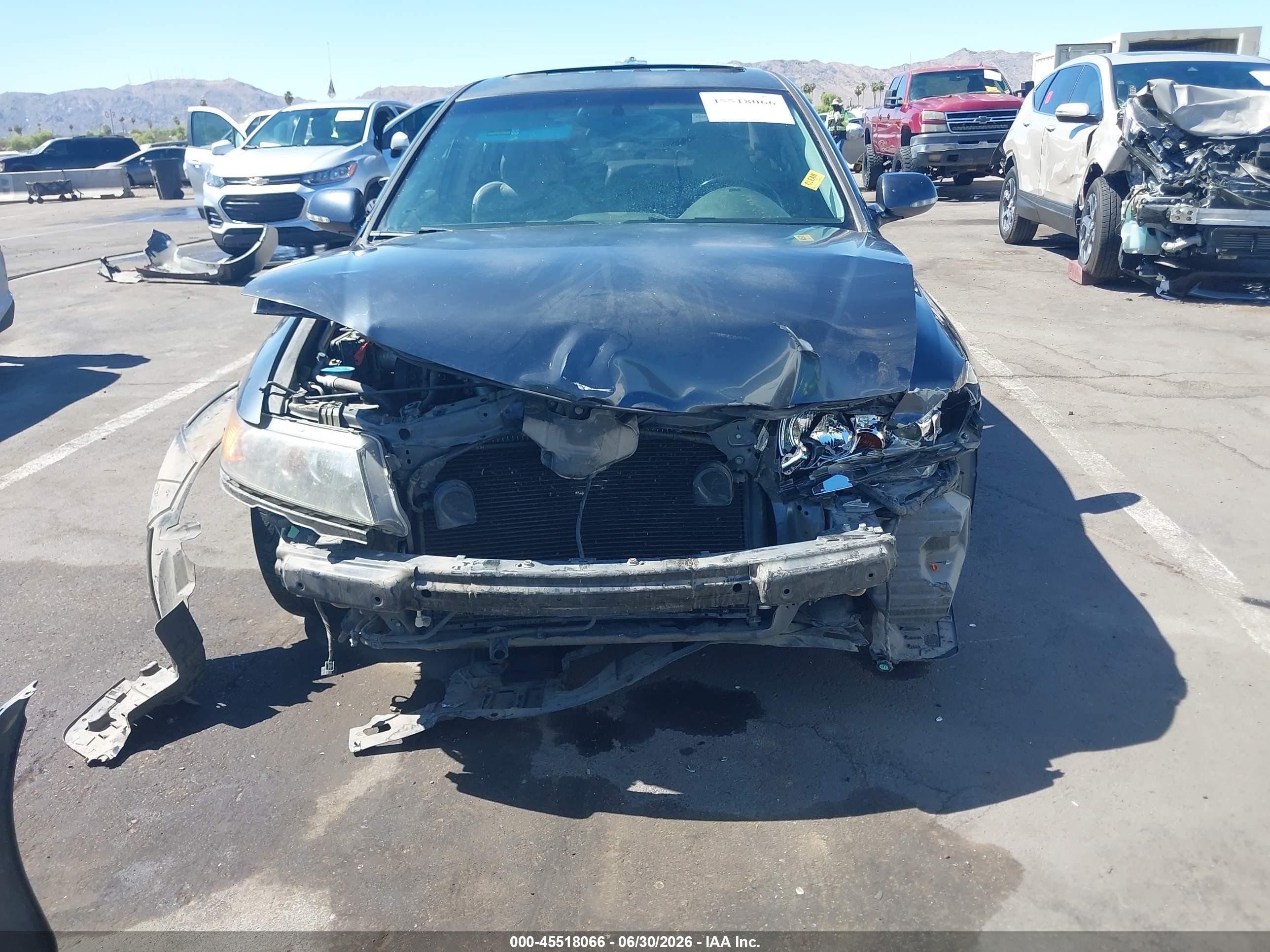 2006 Acura Tsx   Gray vin: JH4CL96966C038675