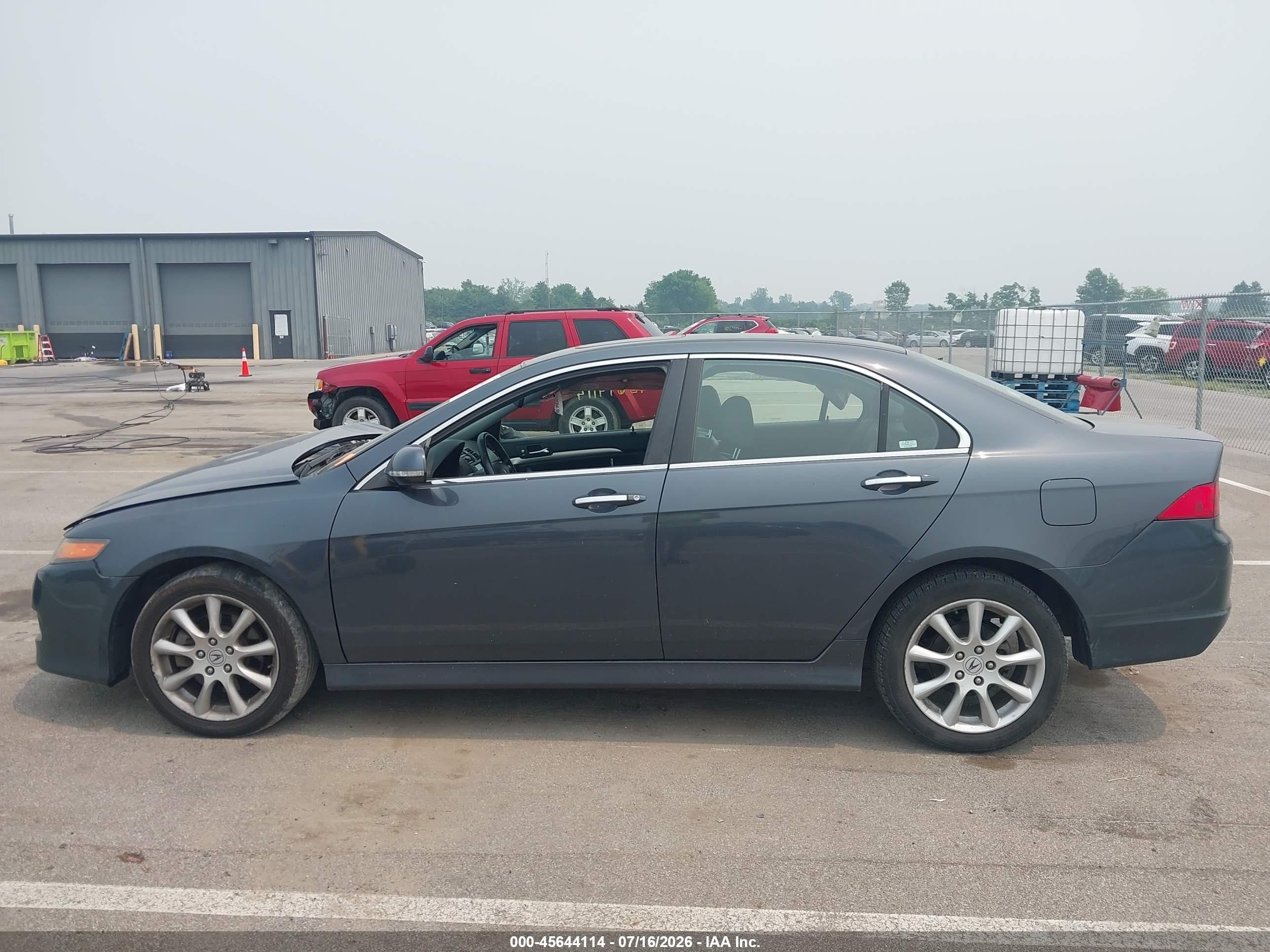 2007 Acura Tsx   Gray vin: JH4CL96967C005533