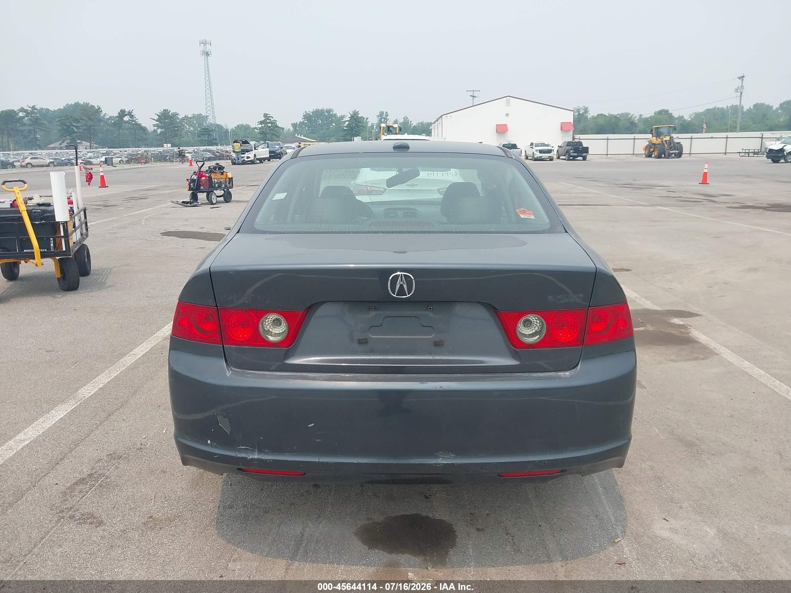 2007 Acura Tsx   Gray vin: JH4CL96967C005533
