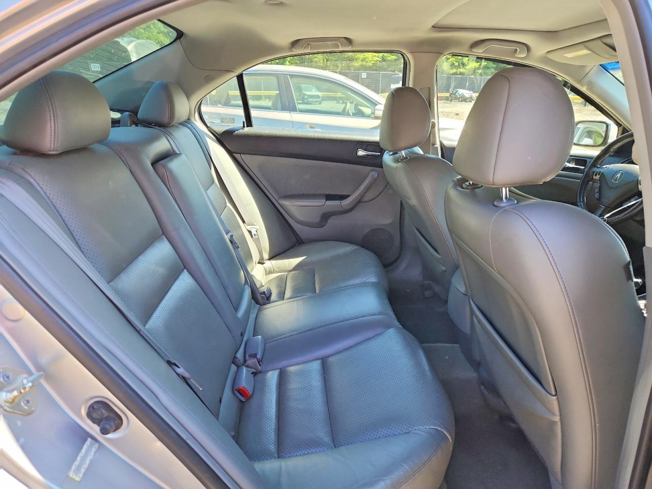 2008 Acura Tsx Silver vin: JH4CL96968C005632