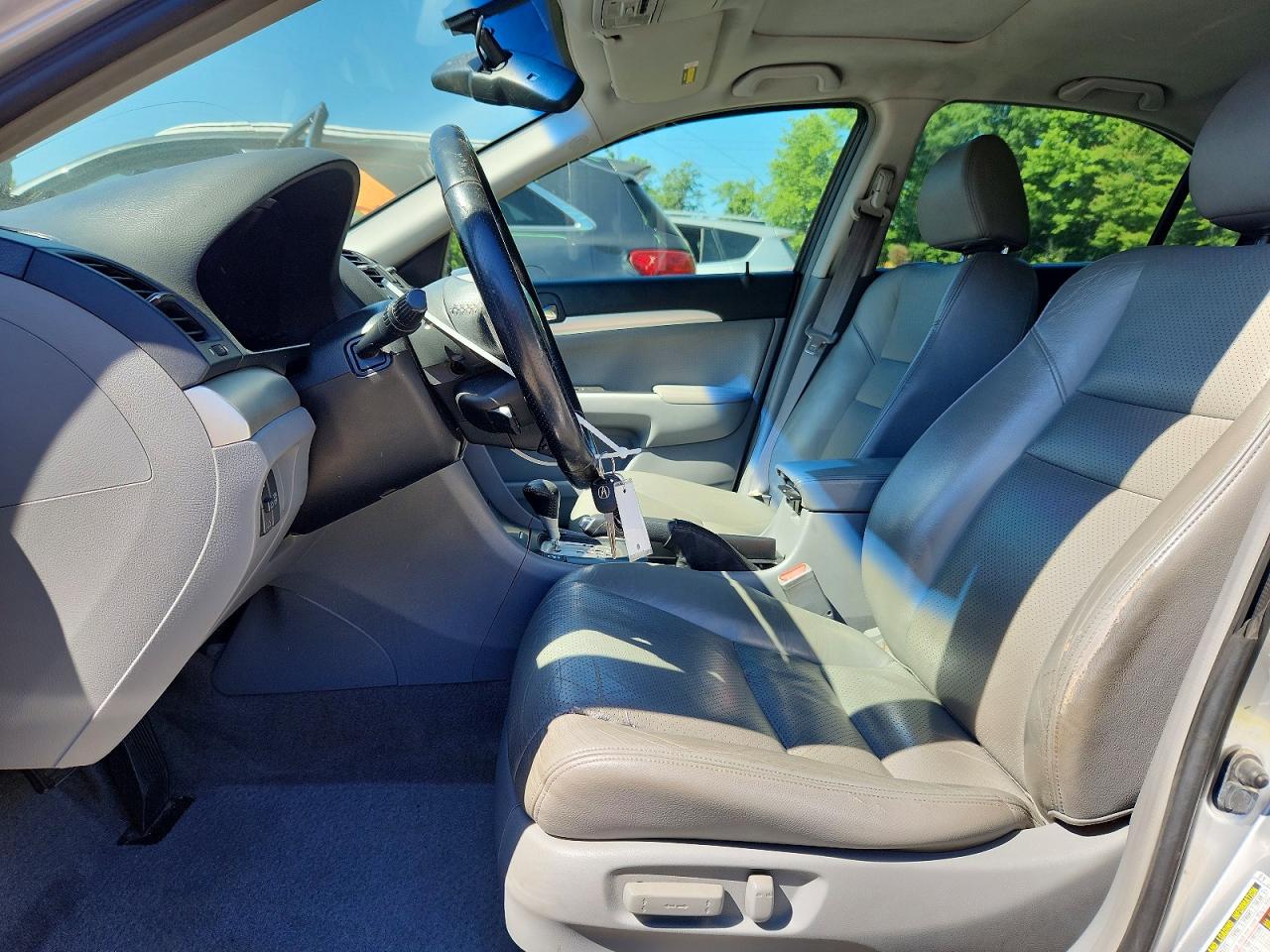 2008 Acura Tsx Silver vin: JH4CL96968C005632